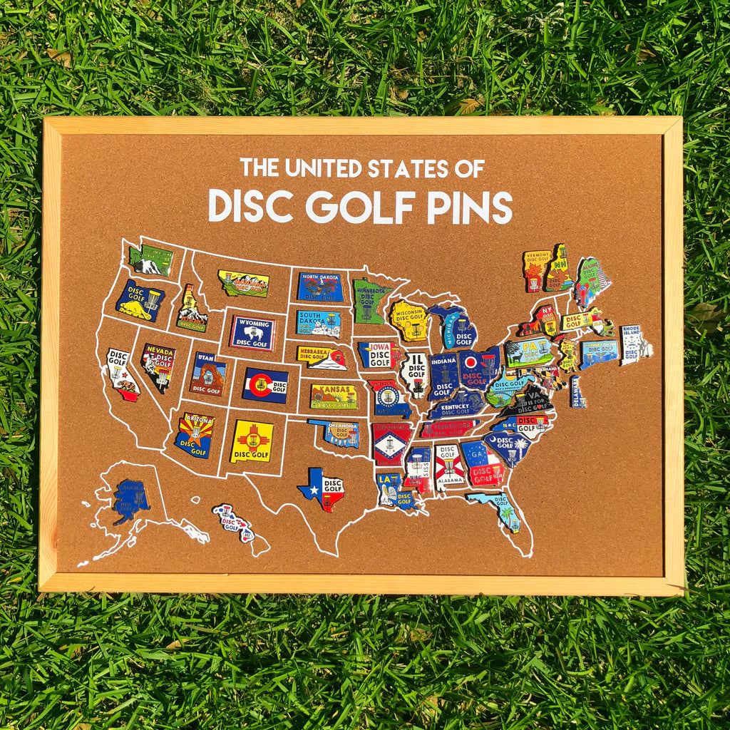 Disc Golf Pins Board Collection