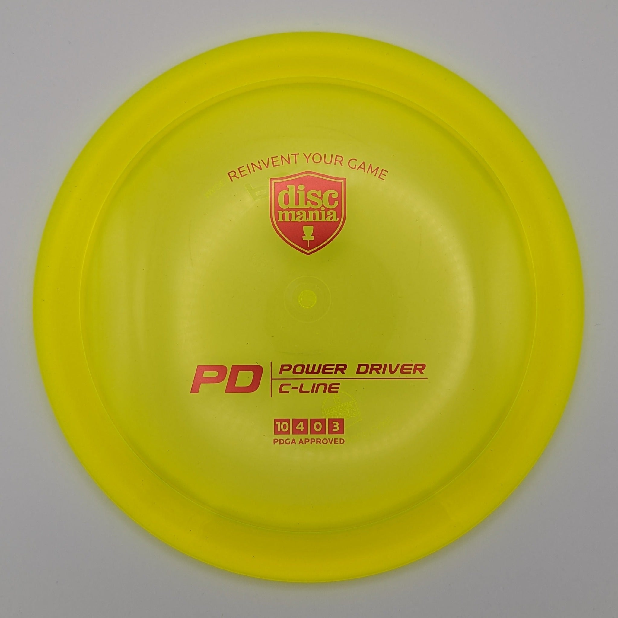 DISCMANIA Power Driver PD C-Line Yellow