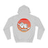 Jersey Discs Sunset Logo 80% cotton, 20% polyester Unisex College Hoodie