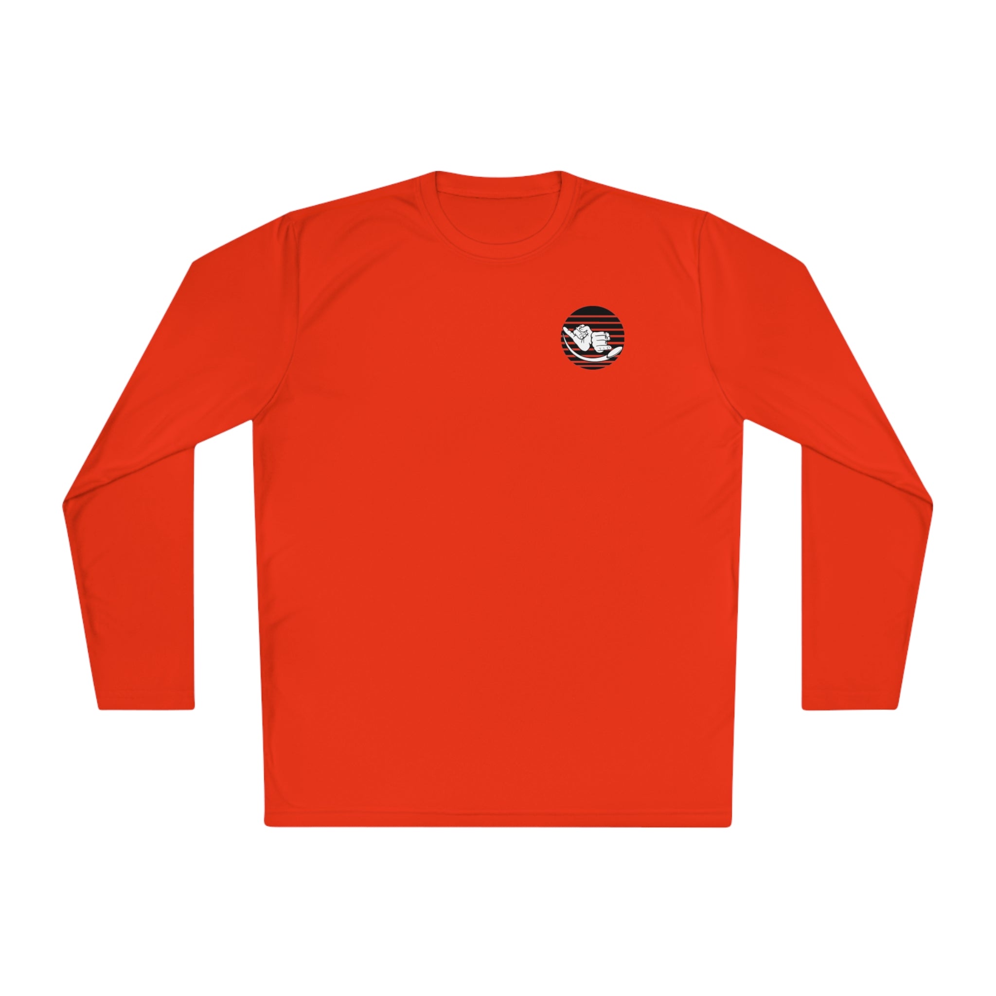 Jersey Discs Sunset Logo Unisex Lightweight Long Sleeve Tee