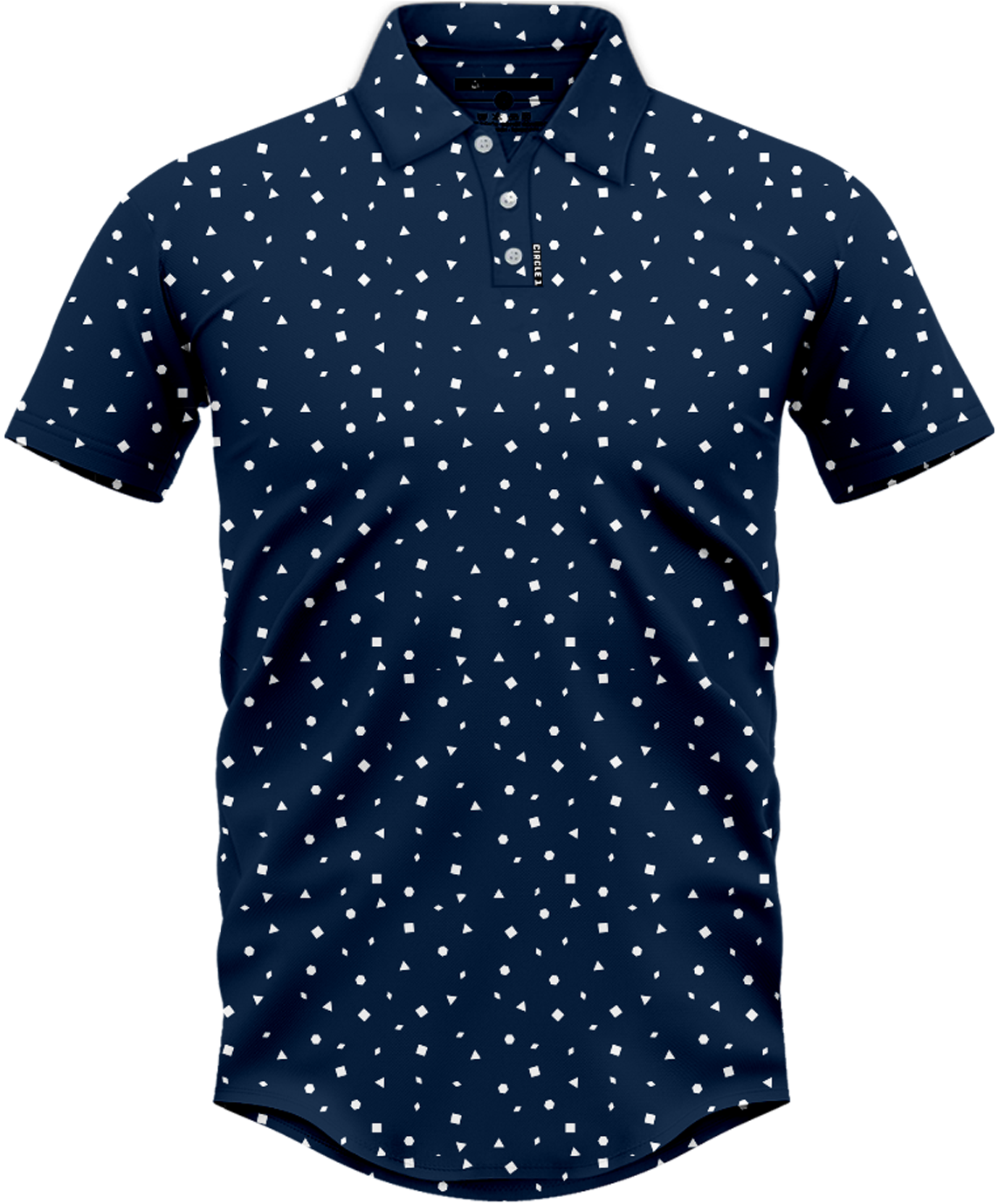 C1 Original Polo V3 - Geometric