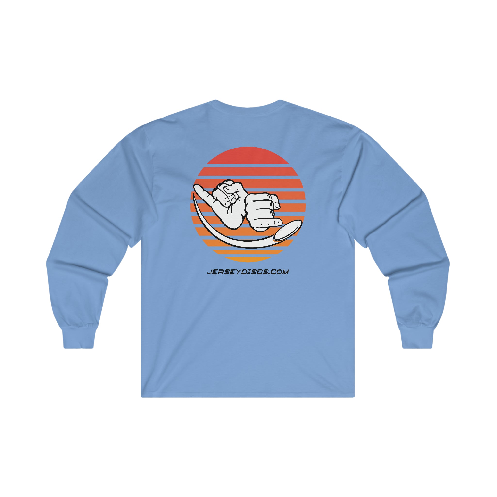 Jersey Discs Sunset Ultra Cotton Long Sleeve Tee