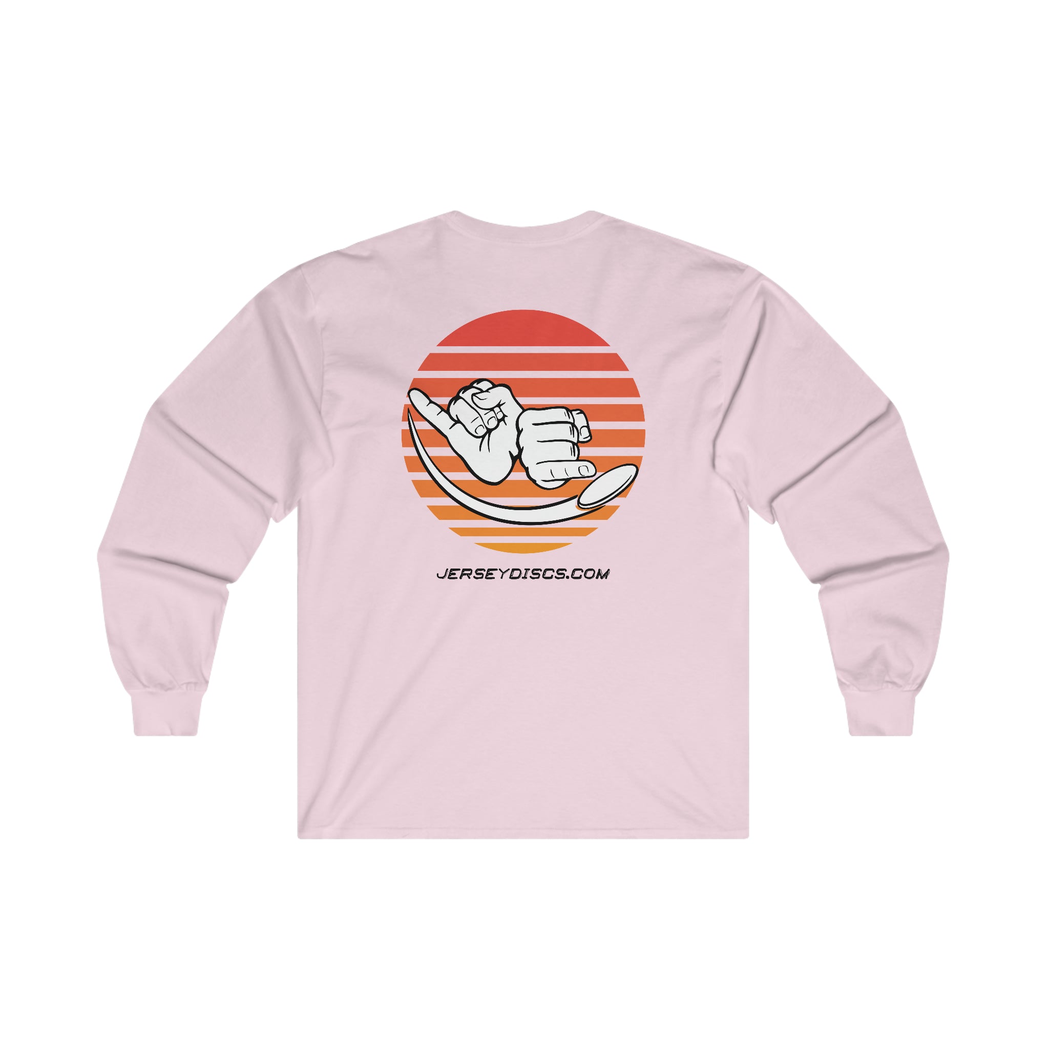 Jersey Discs Sunset Ultra Cotton Long Sleeve Tee