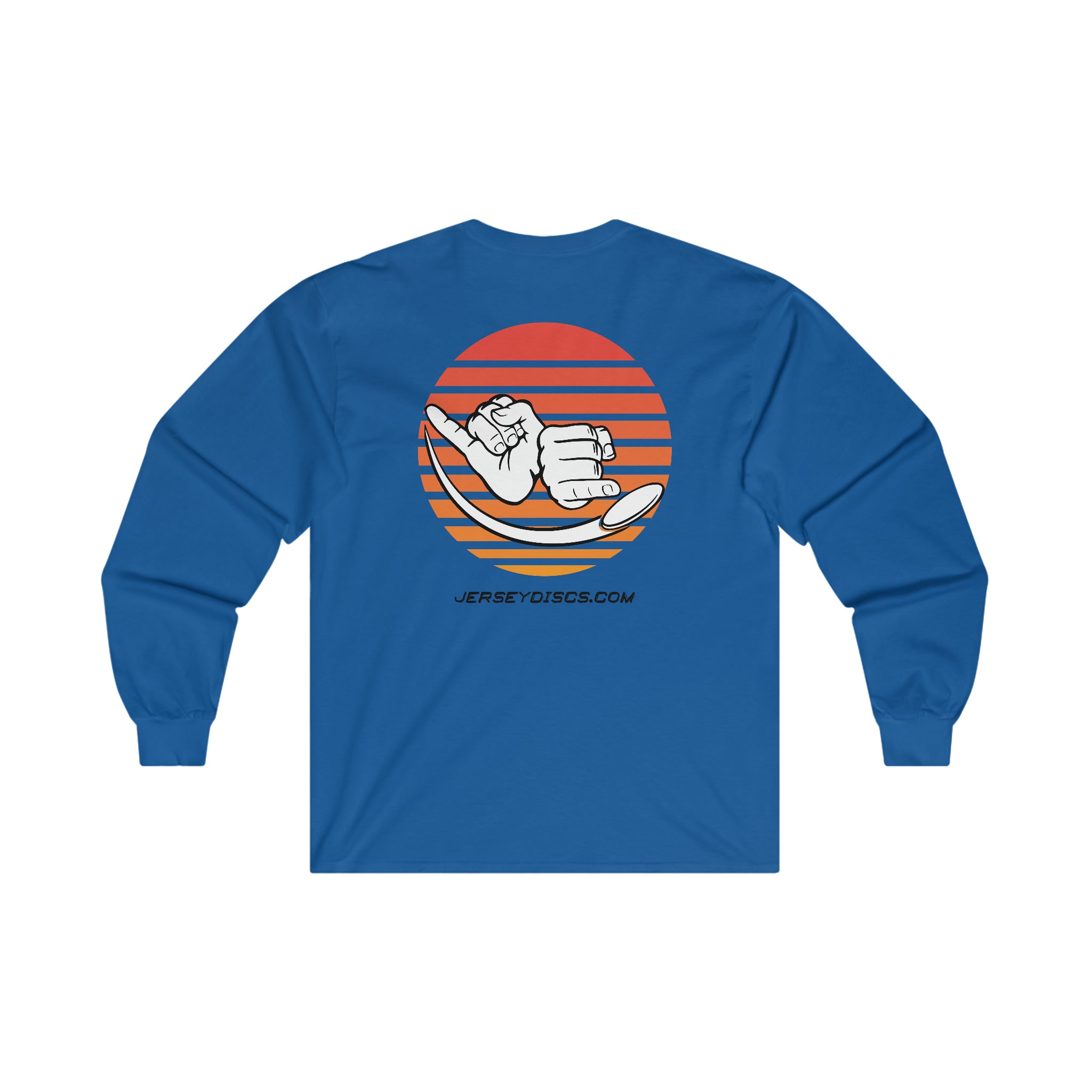 Jersey Discs Sunset Ultra Cotton Long Sleeve Tee