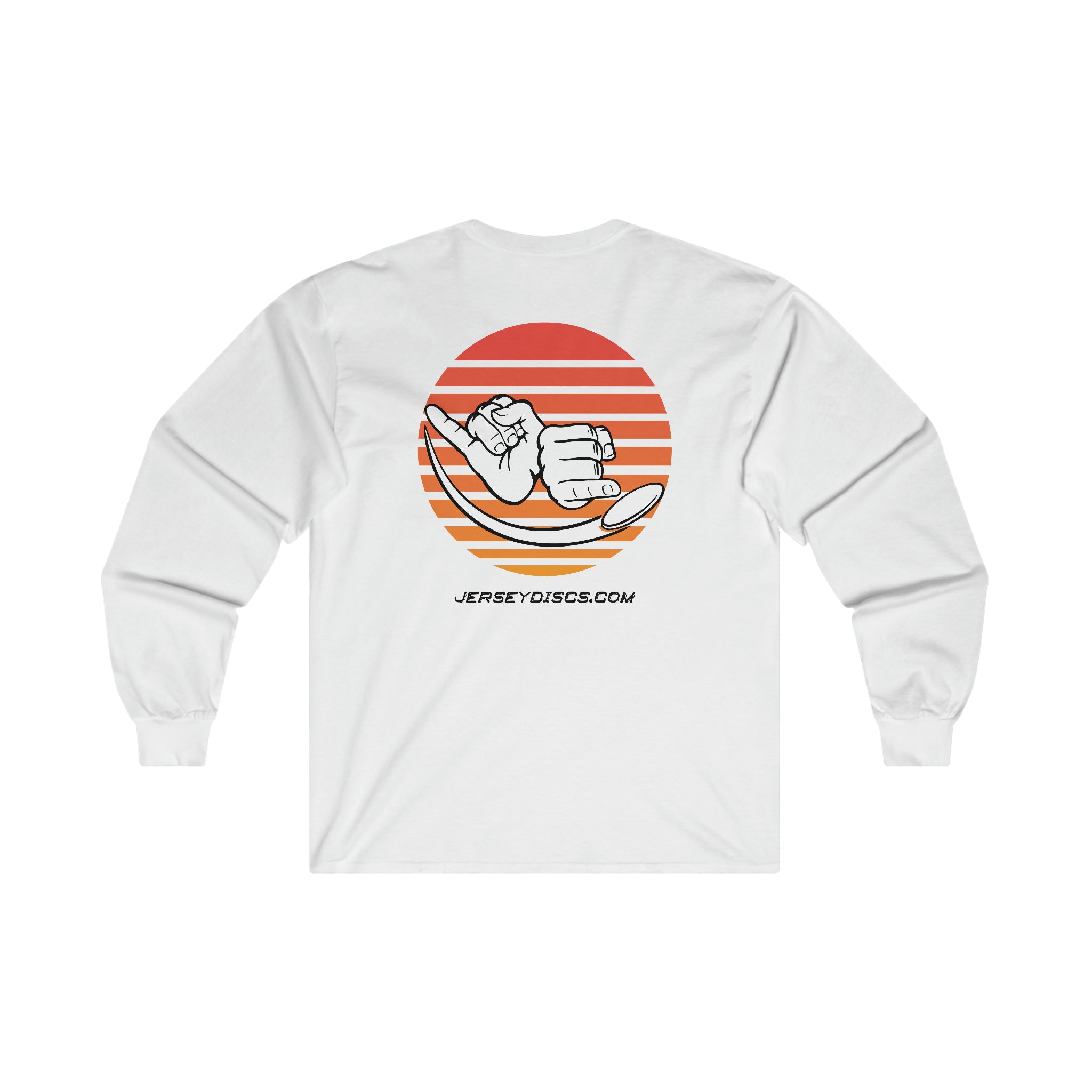 Jersey Discs Sunset Ultra Cotton Long Sleeve Tee