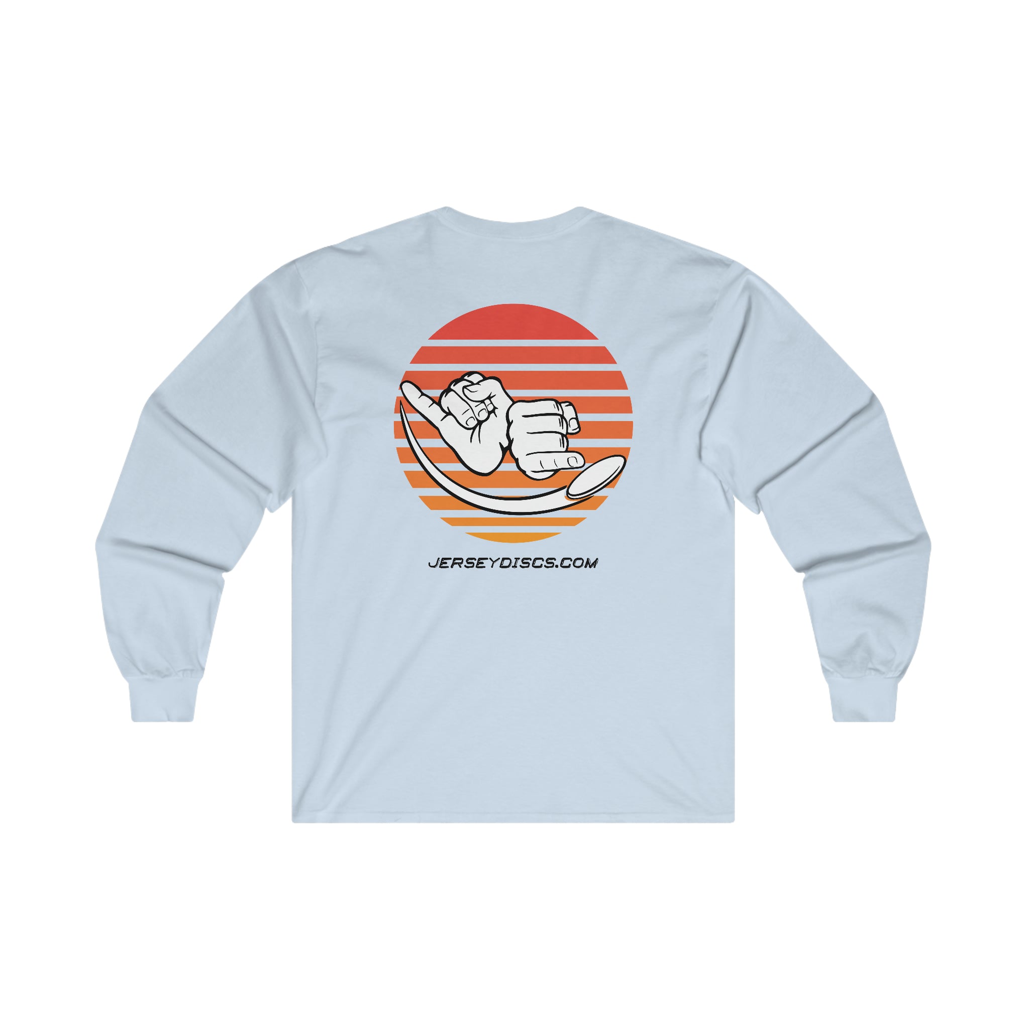 Jersey Discs Sunset Ultra Cotton Long Sleeve Tee