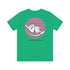 Jersey Discs Pink Sunset Logo Unisex Jersey Short Sleeve Tee