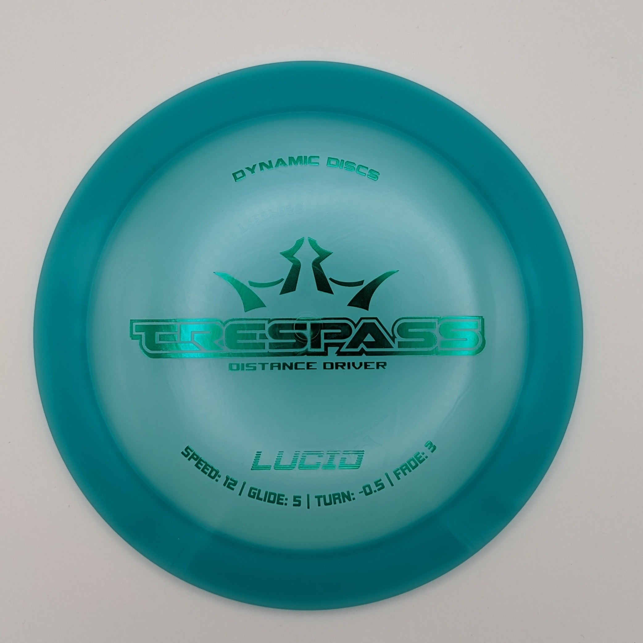 Dynamic Discs Driver Trespass Lucid