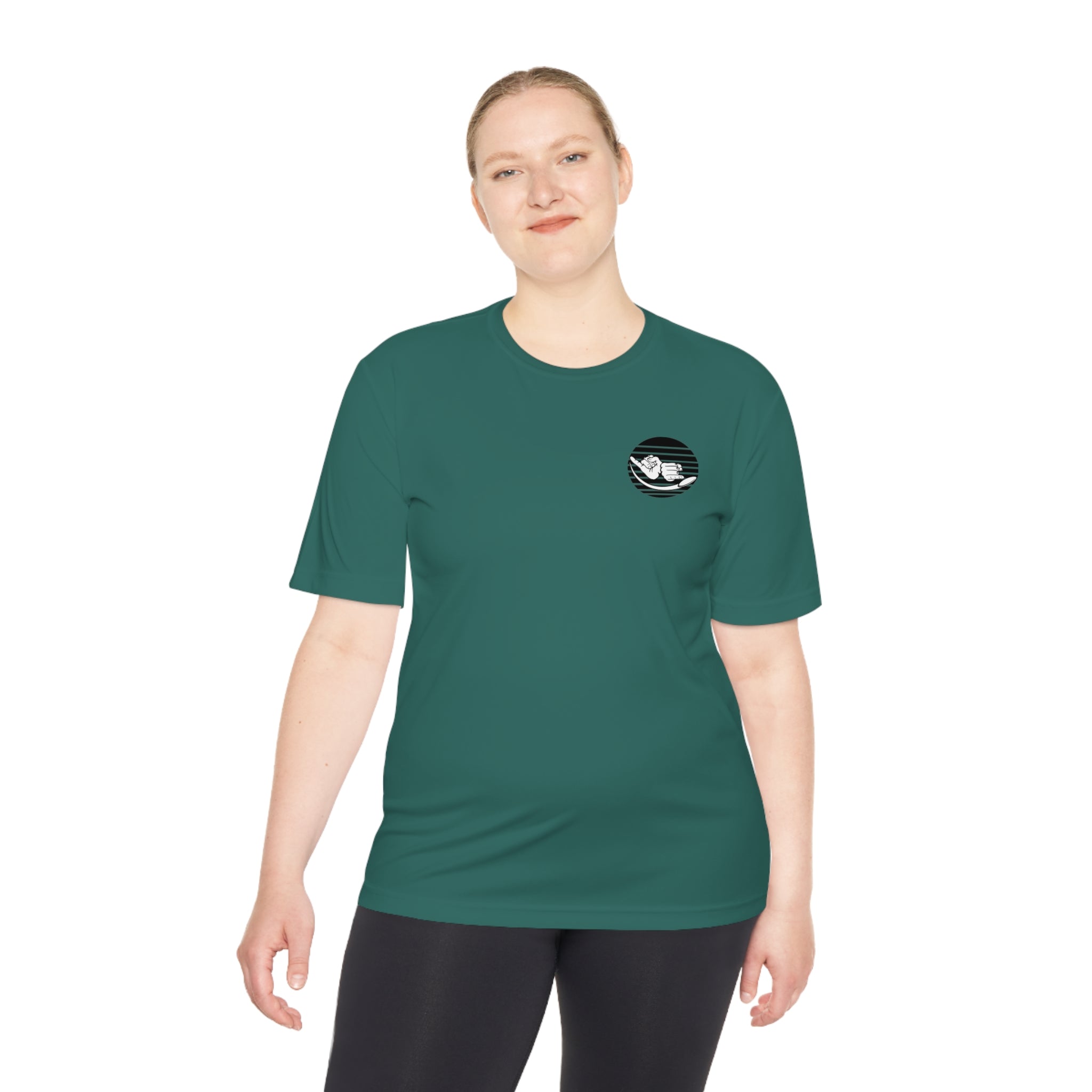 Jersey Discs Sunset Unisex Moisture Wicking T-Shirt