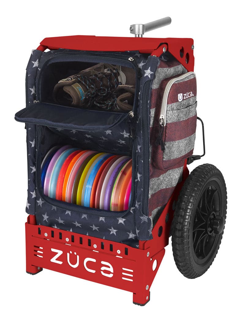 Zuca | Trekker Disc Golf Cart | Old Glory Edition