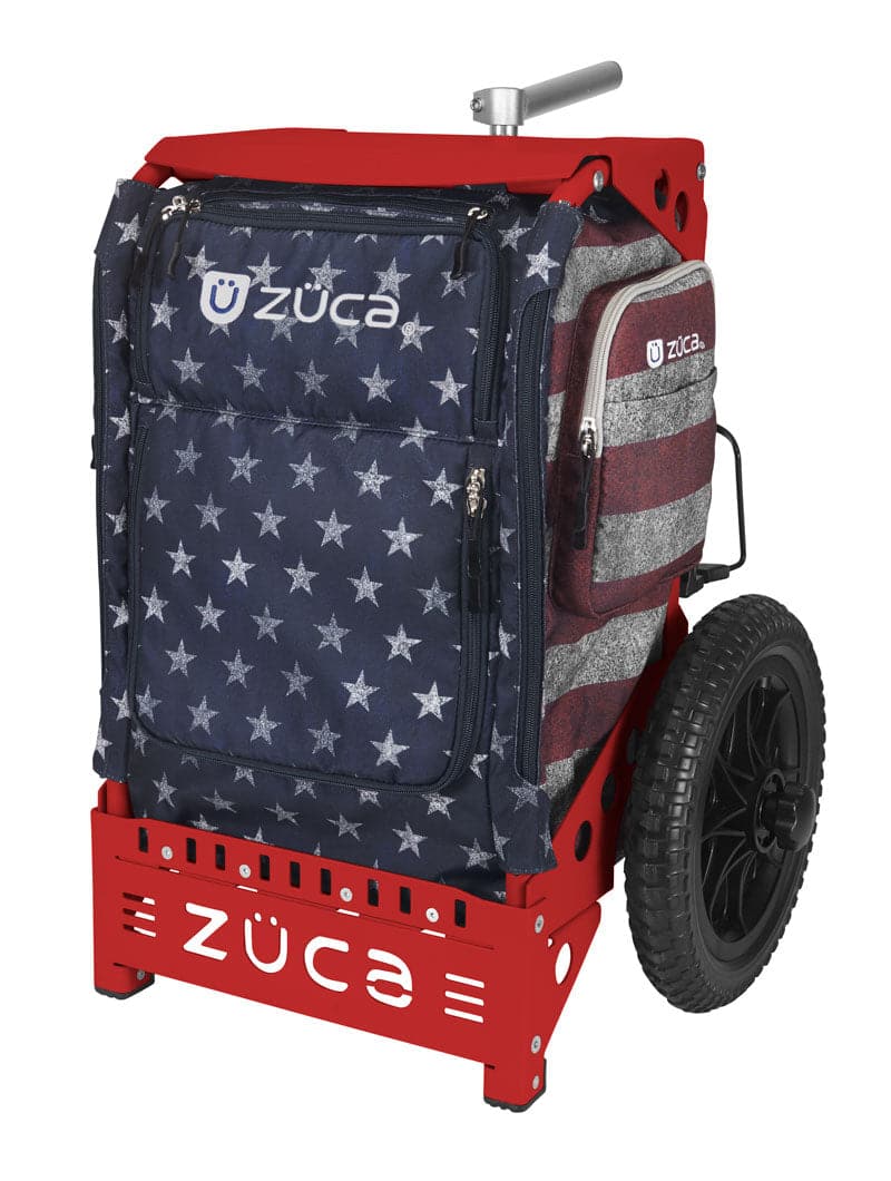Zuca | Trekker Disc Golf Cart | Old Glory Edition