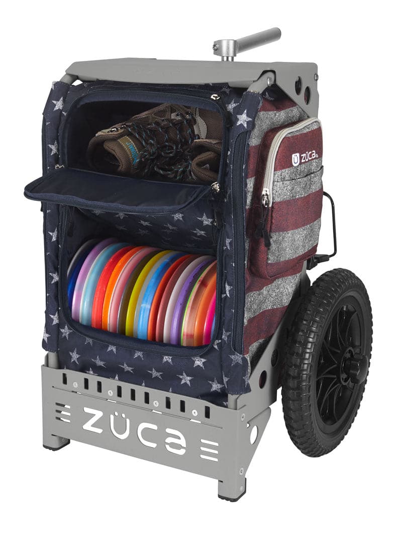 Zuca | Trekker Disc Golf Cart | Old Glory Edition