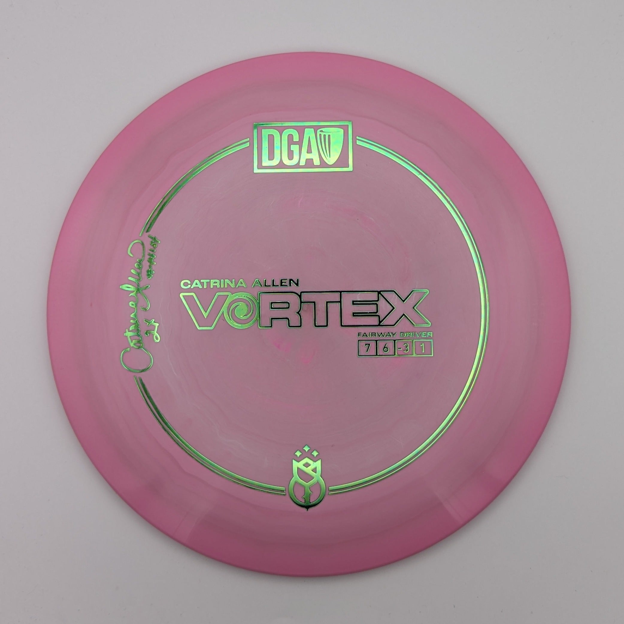 DGA Fairway Driver Vortex Pro-Line 2X World Champion Team Member Catrina Allen Pink