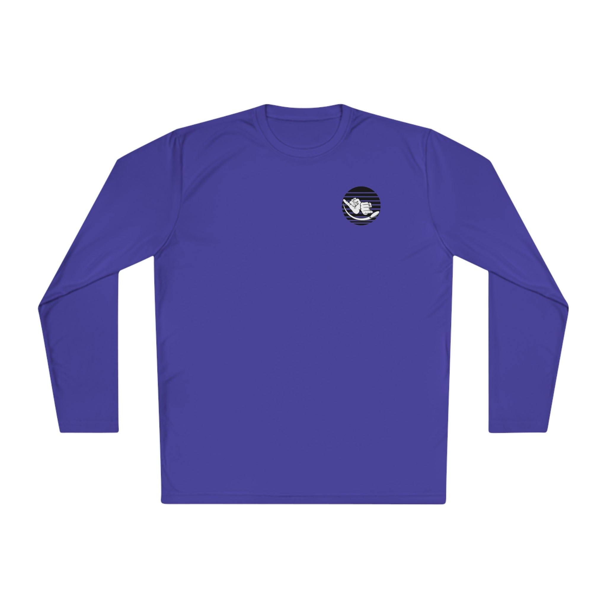 Jersey Discs Sunset Logo Unisex Lightweight Long Sleeve Tee