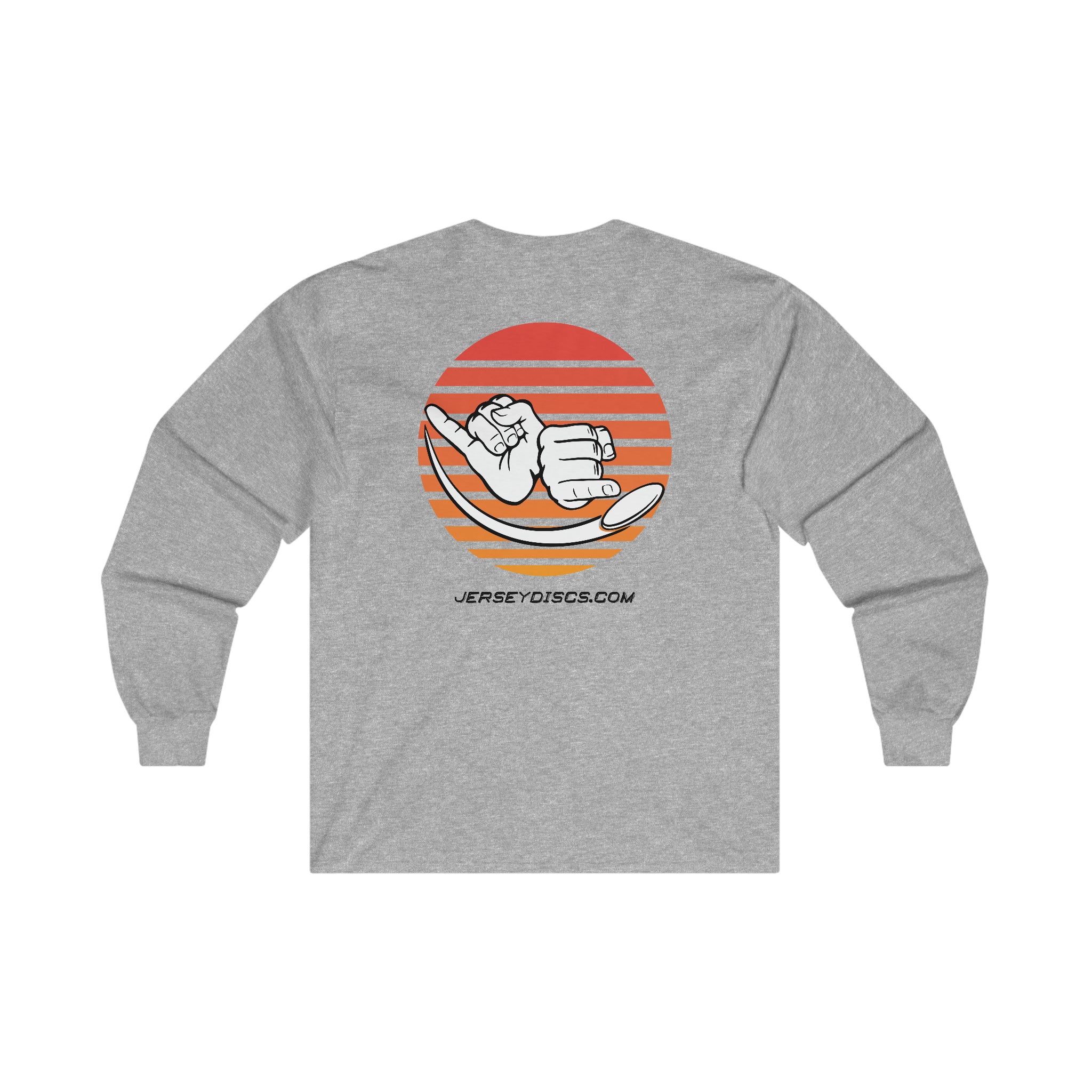 Jersey Discs Sunset Ultra Cotton Long Sleeve Tee