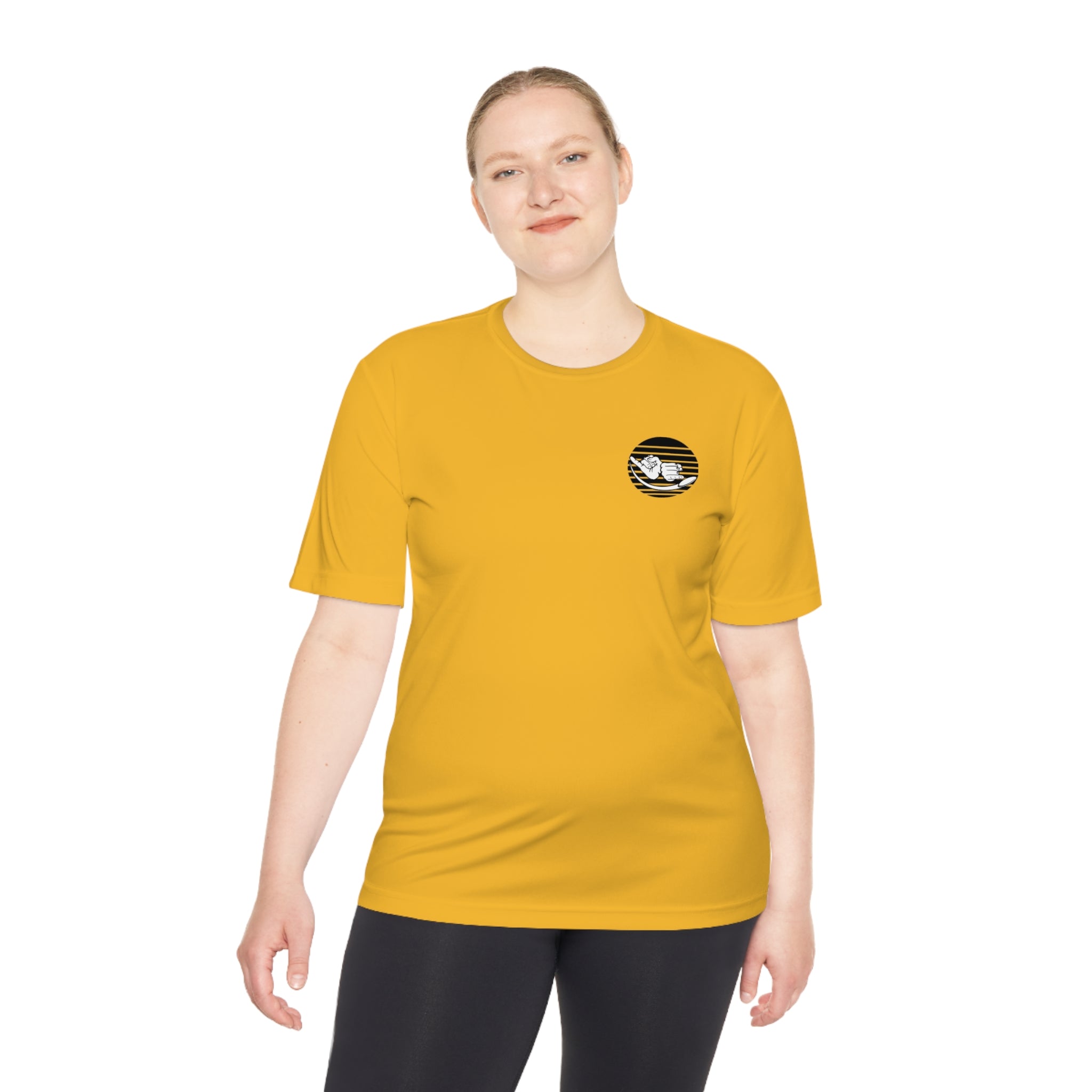 Jersey Discs Sunset Unisex Moisture Wicking T-Shirt