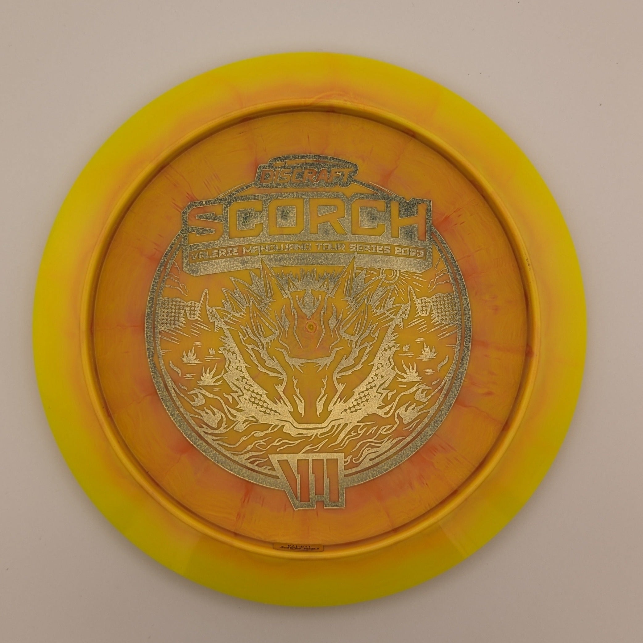 DISCRAFT Distance Driver Scorch 2023 Valerie Mandujano Tour Signature Series 