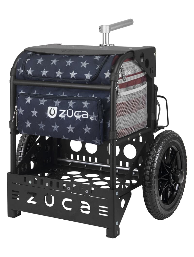 Zuca | Transit Disc Golf Cart | Old Glory Edition