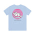 Jersey Discs Pink Sunset Logo Unisex Jersey Short Sleeve Tee