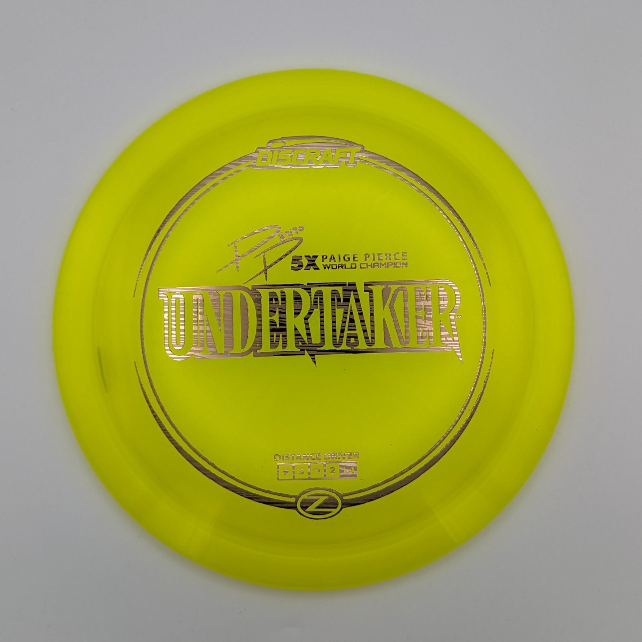 DISCRAFT Fairway Driver Undertaker Z-Line 5x Paige Pierce Signature Series 