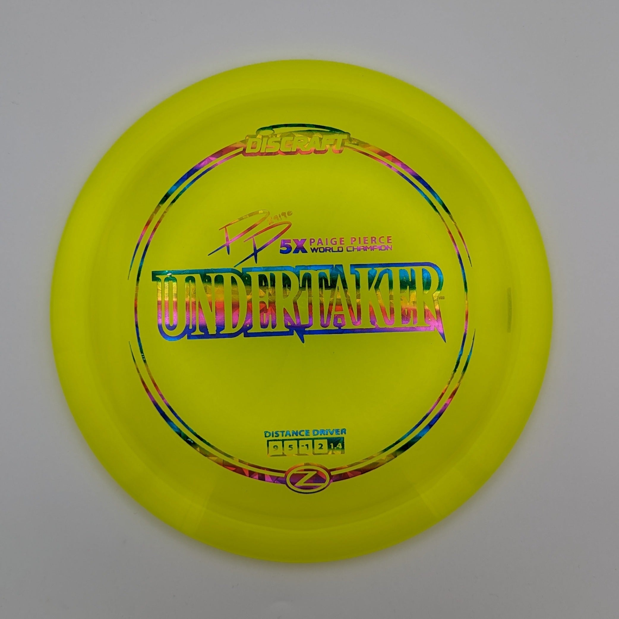 DISCRAFT Fairway Driver Undertaker Z-Line 5x Paige Pierce Signature Series 