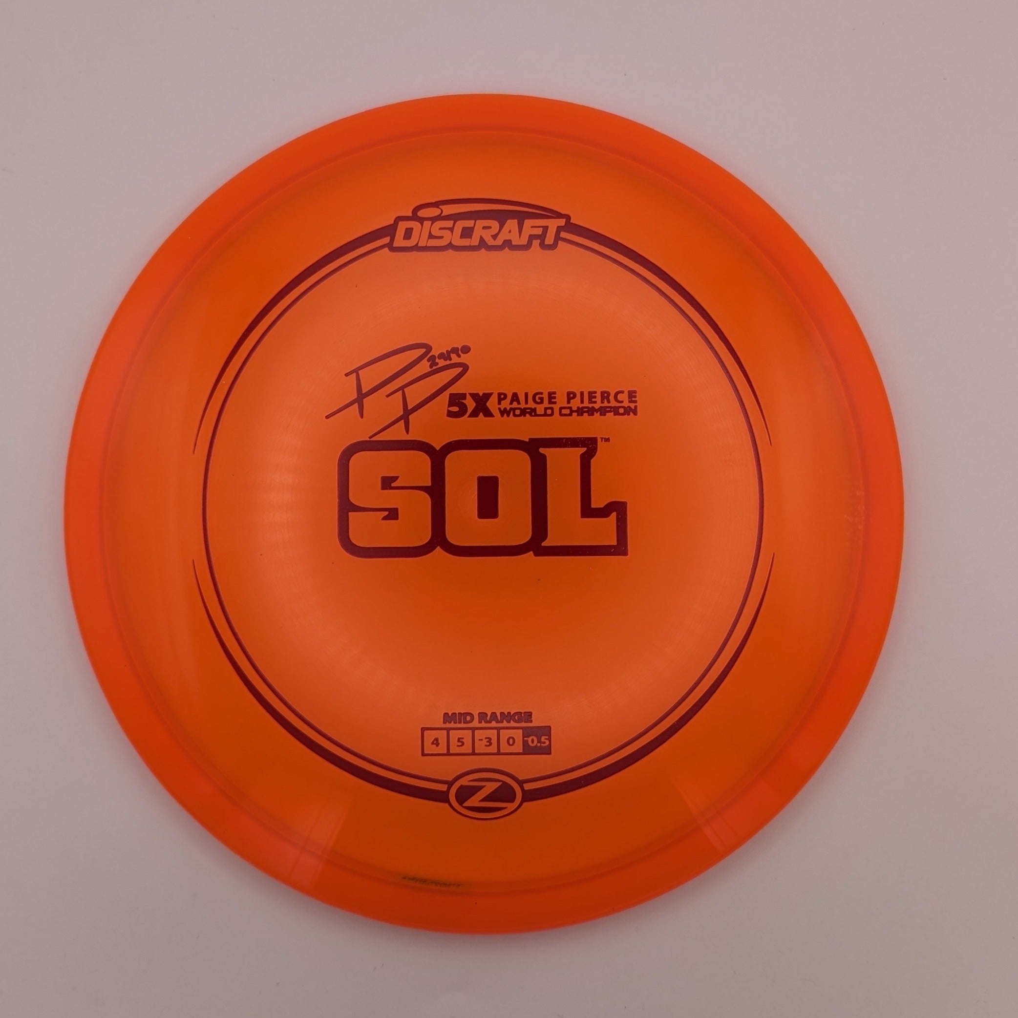 DISCRAFT Midrange Driver Sol  Z-Line Paige Pierce 5x Signature Series