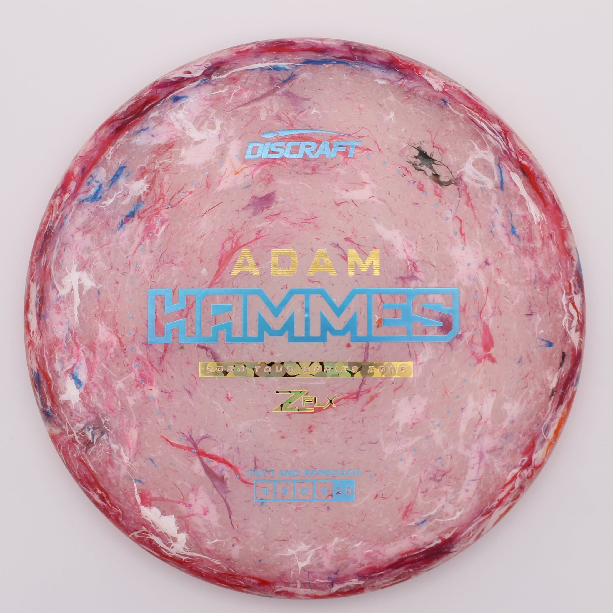 Discraft Putt & Approach Zone Adam Hammes 2024 Tour Series Jawbreaker Z FLX