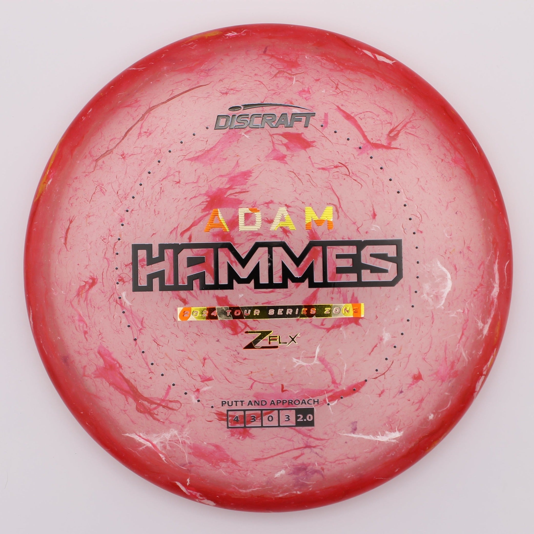 Discraft Putt & Approach Zone Adam Hammes 2024 Tour Series Jawbreaker Z FLX