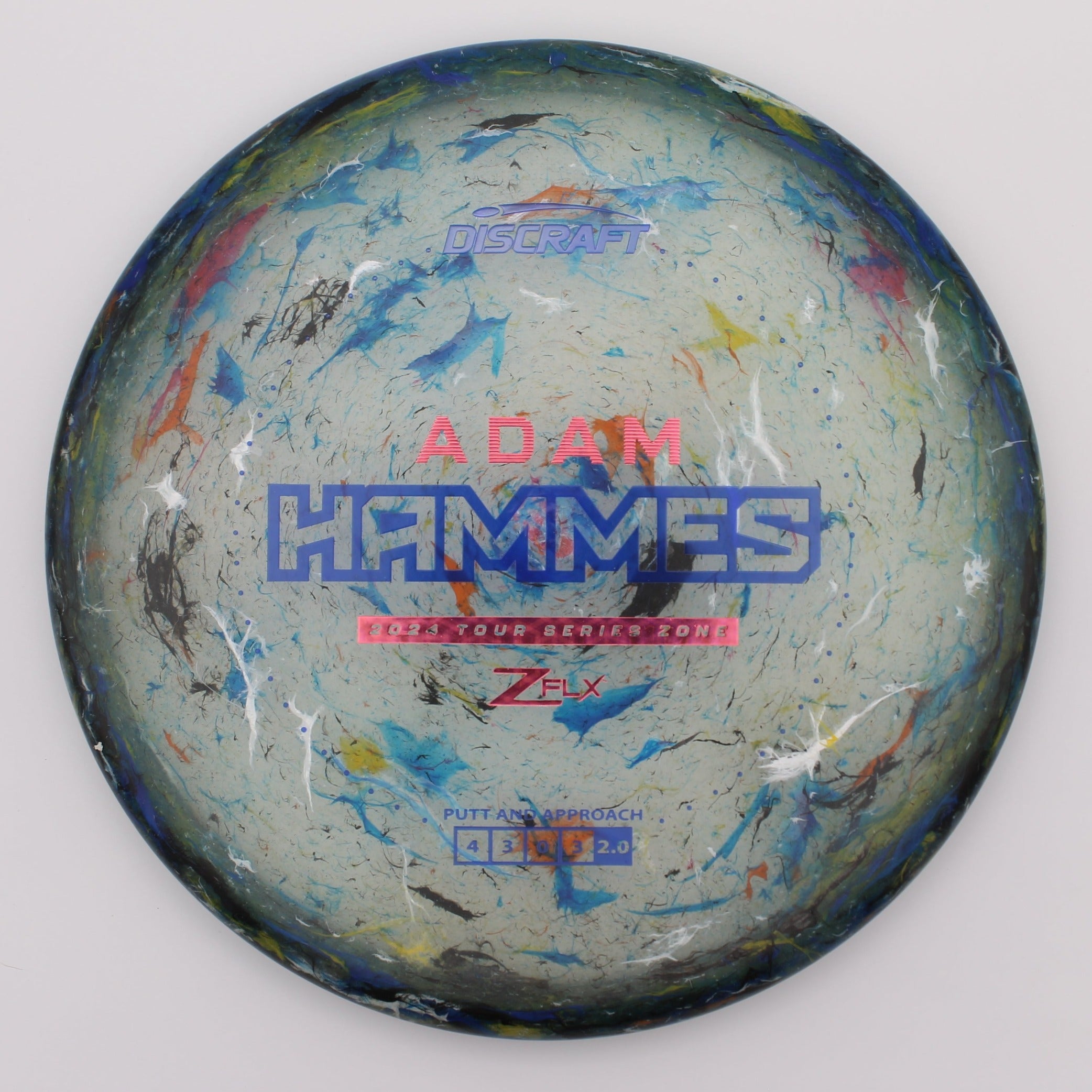 Discraft Putt & Approach Zone Adam Hammes 2024 Tour Series Jawbreaker Z FLX