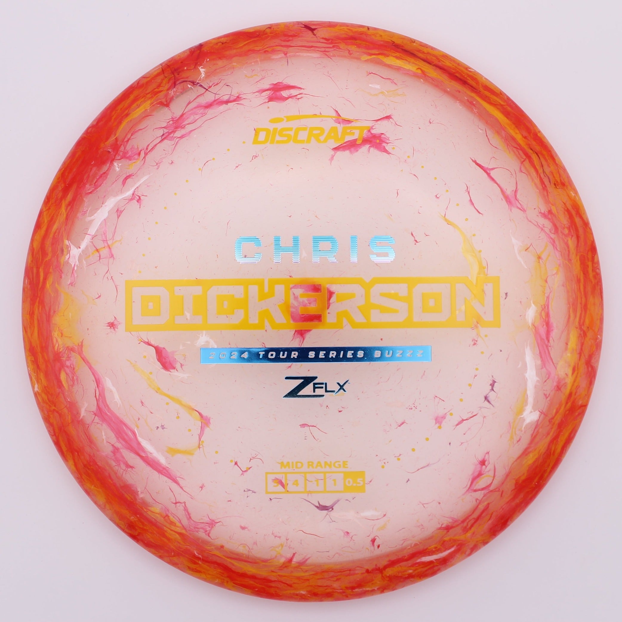 Discraft Midrange Buzzz Chris Dickerson 2024 Tour Series Jawbreaker Z FLX