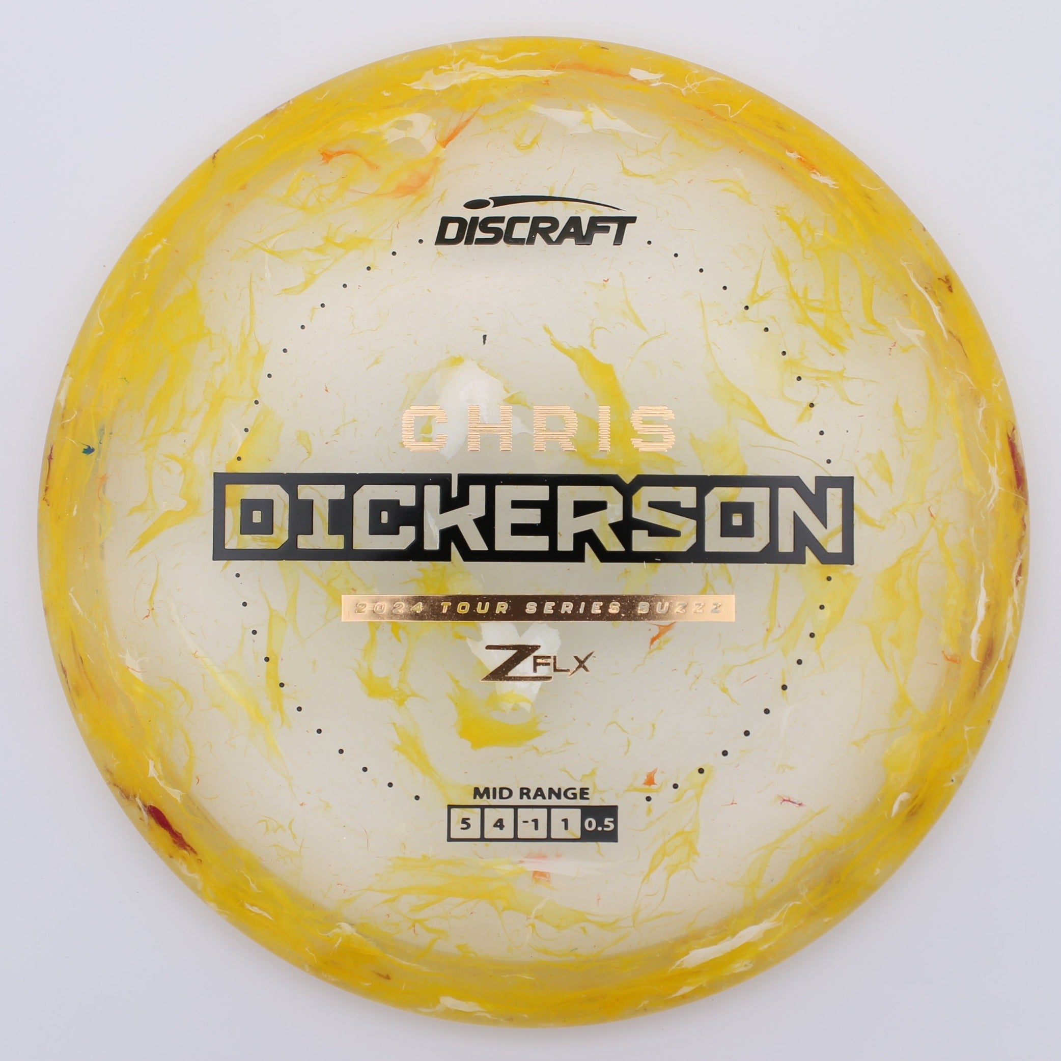 Discraft Midrange Buzzz Chris Dickerson 2024 Tour Series Jawbreaker Z FLX