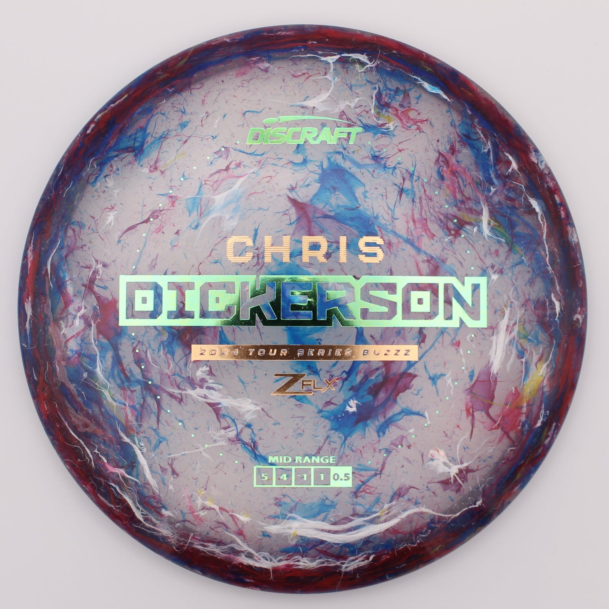 Discraft Midrange Buzzz Chris Dickerson 2024 Tour Series Jawbreaker Z FLX