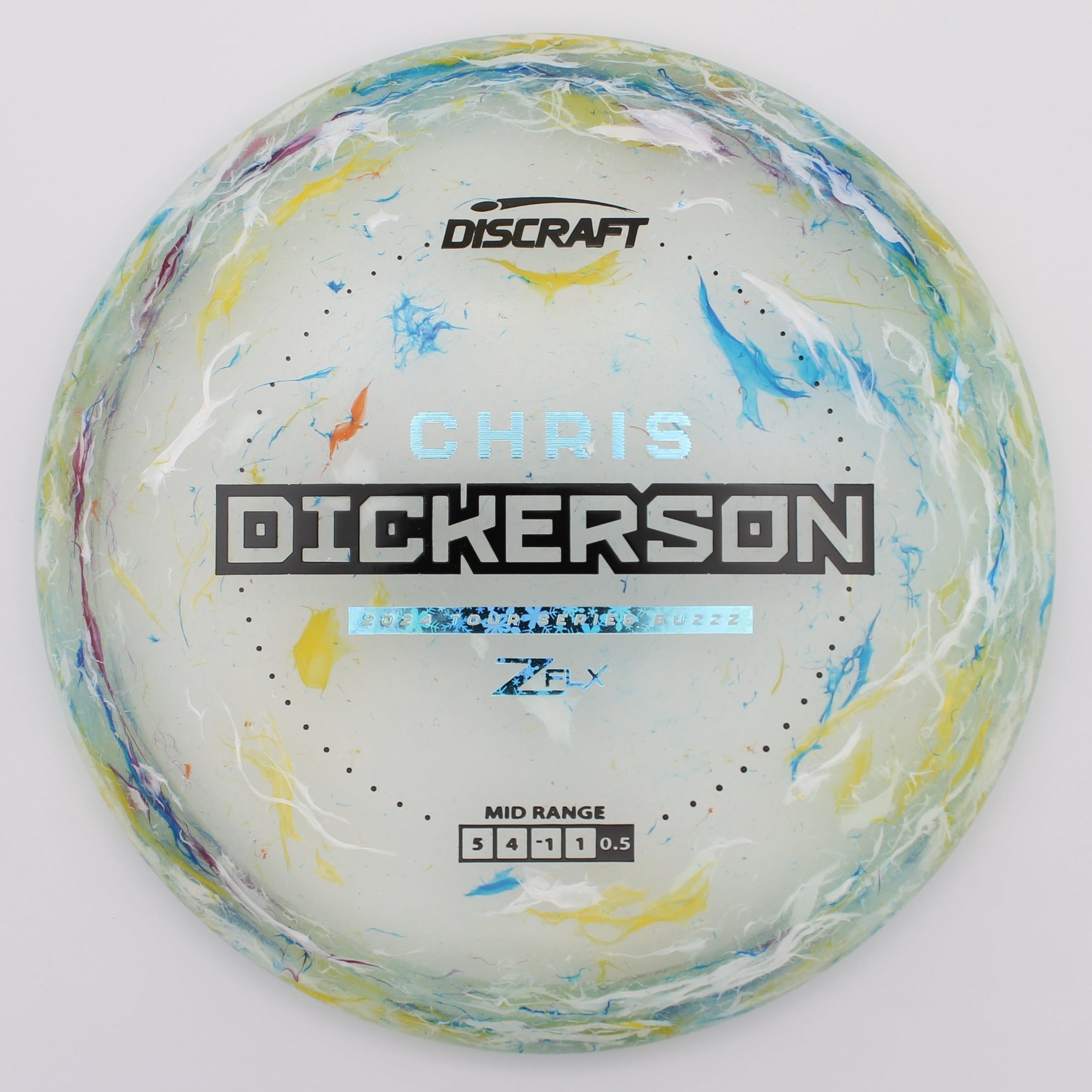 Discraft Midrange Buzzz Chris Dickerson 2024 Tour Series Jawbreaker Z FLX