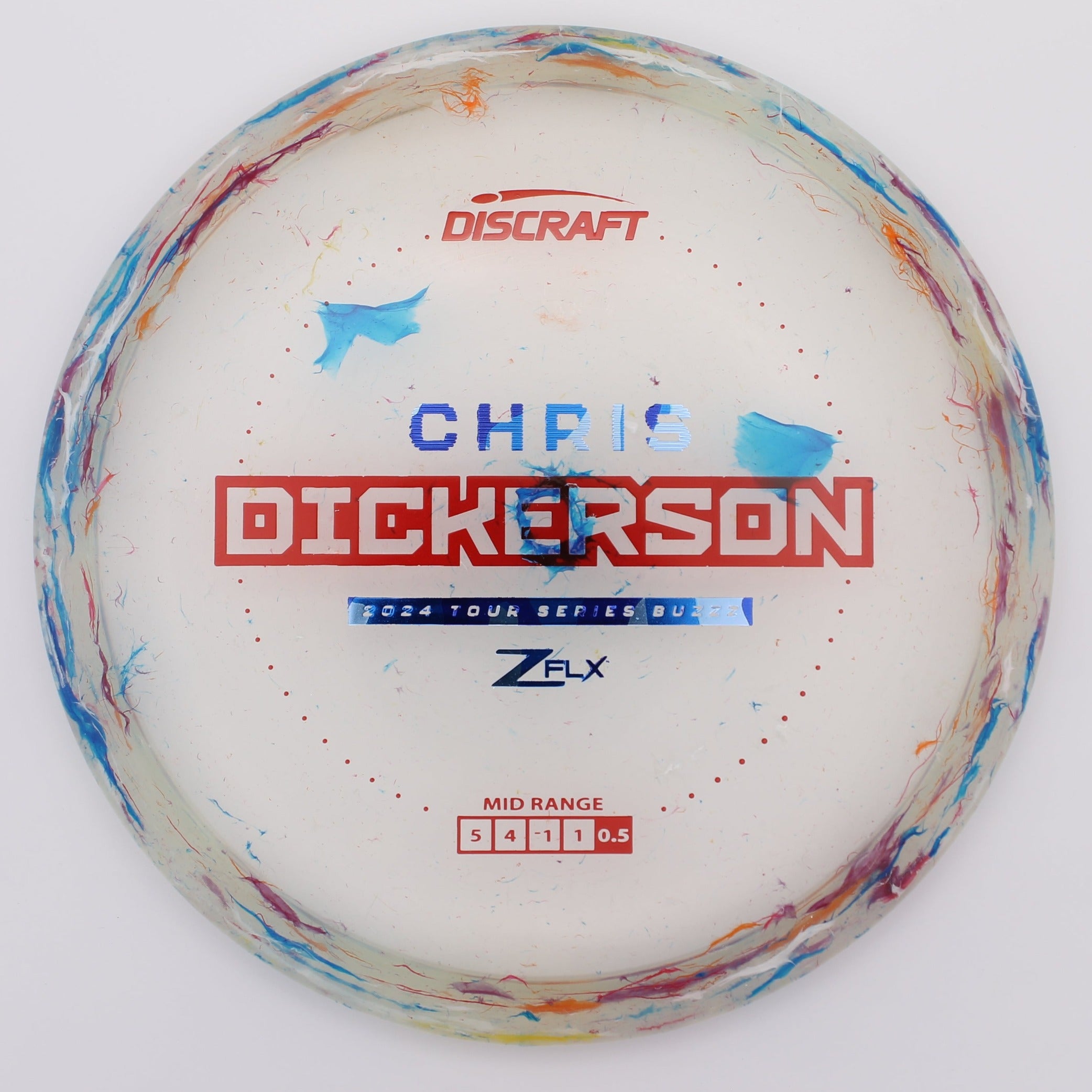 Discraft Midrange Buzzz Chris Dickerson 2024 Tour Series Jawbreaker Z FLX