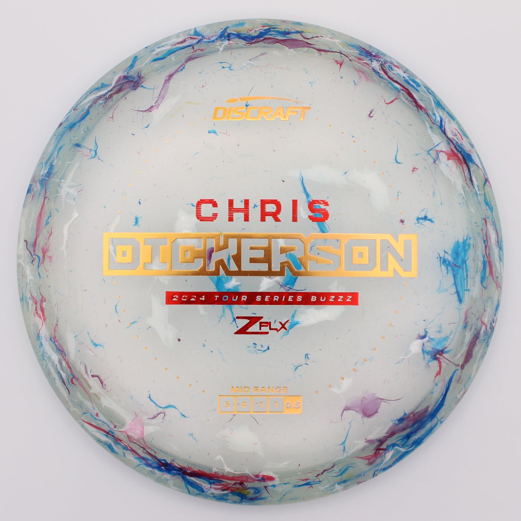 Discraft Midrange Buzzz Chris Dickerson 2024 Tour Series Jawbreaker Z FLX