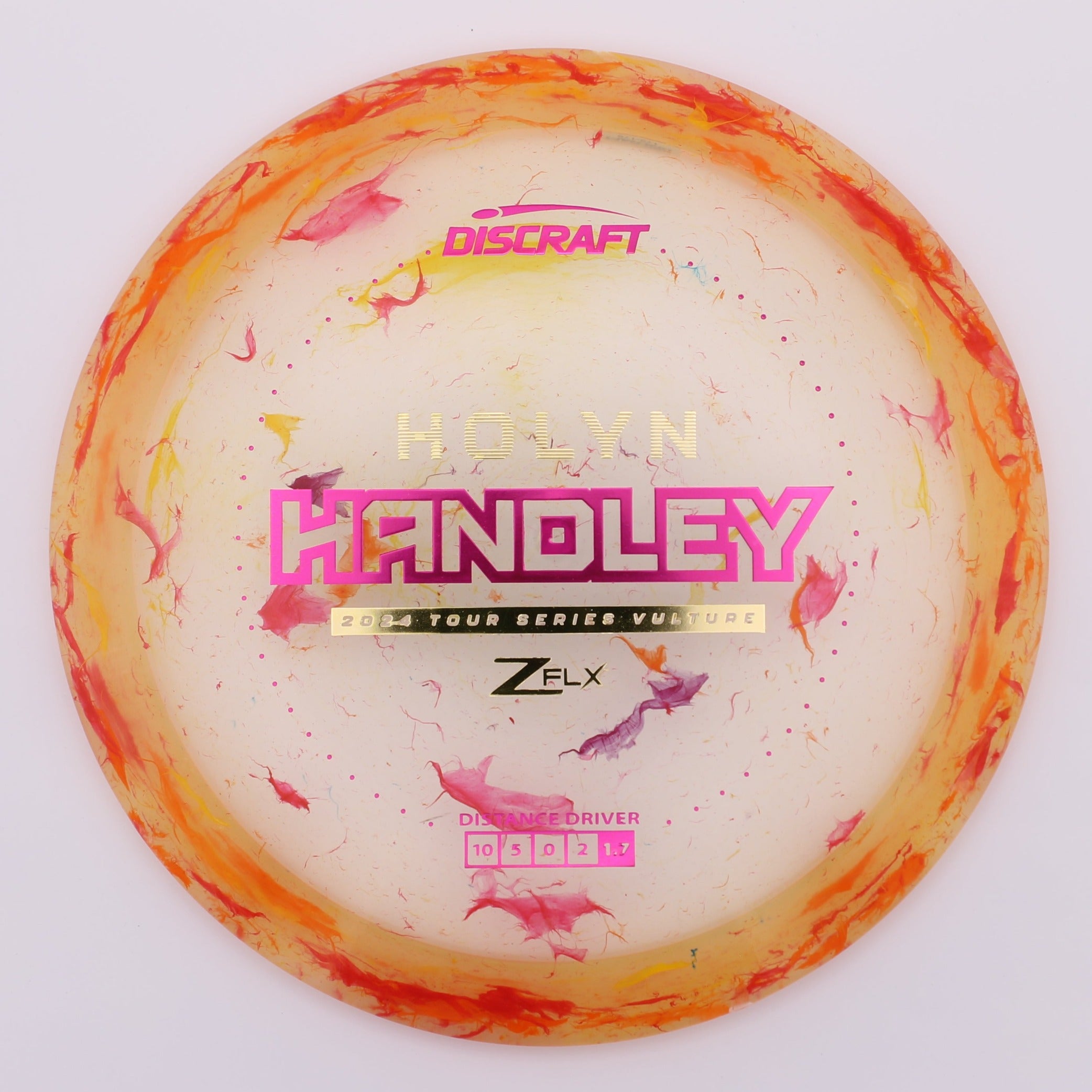 Discraft Fairway Driver Vulture Holyn Handley 2024 Tour Series Jawbreaker Z FLX