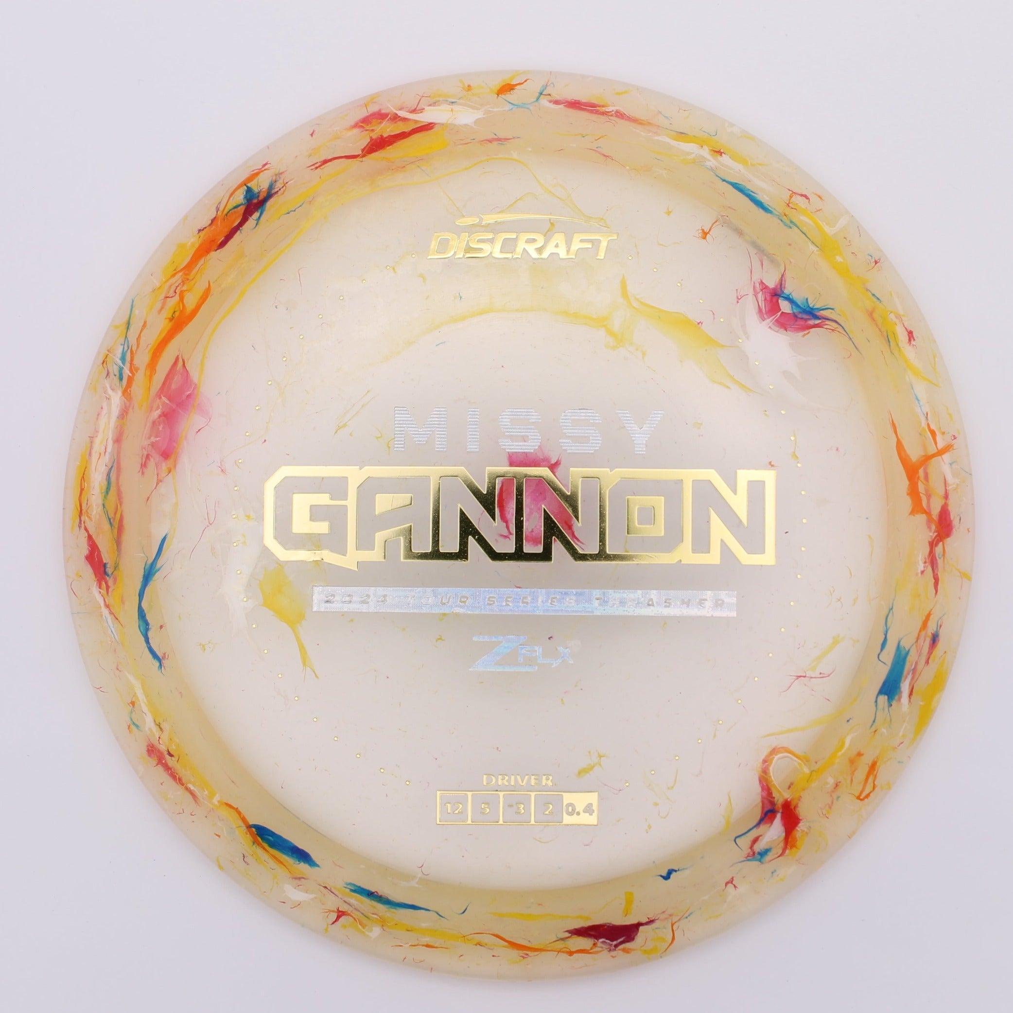 Discraft Distance Driver Thrasher Missy Gannon 2024 Tour Series Jawbreaker Z FLX