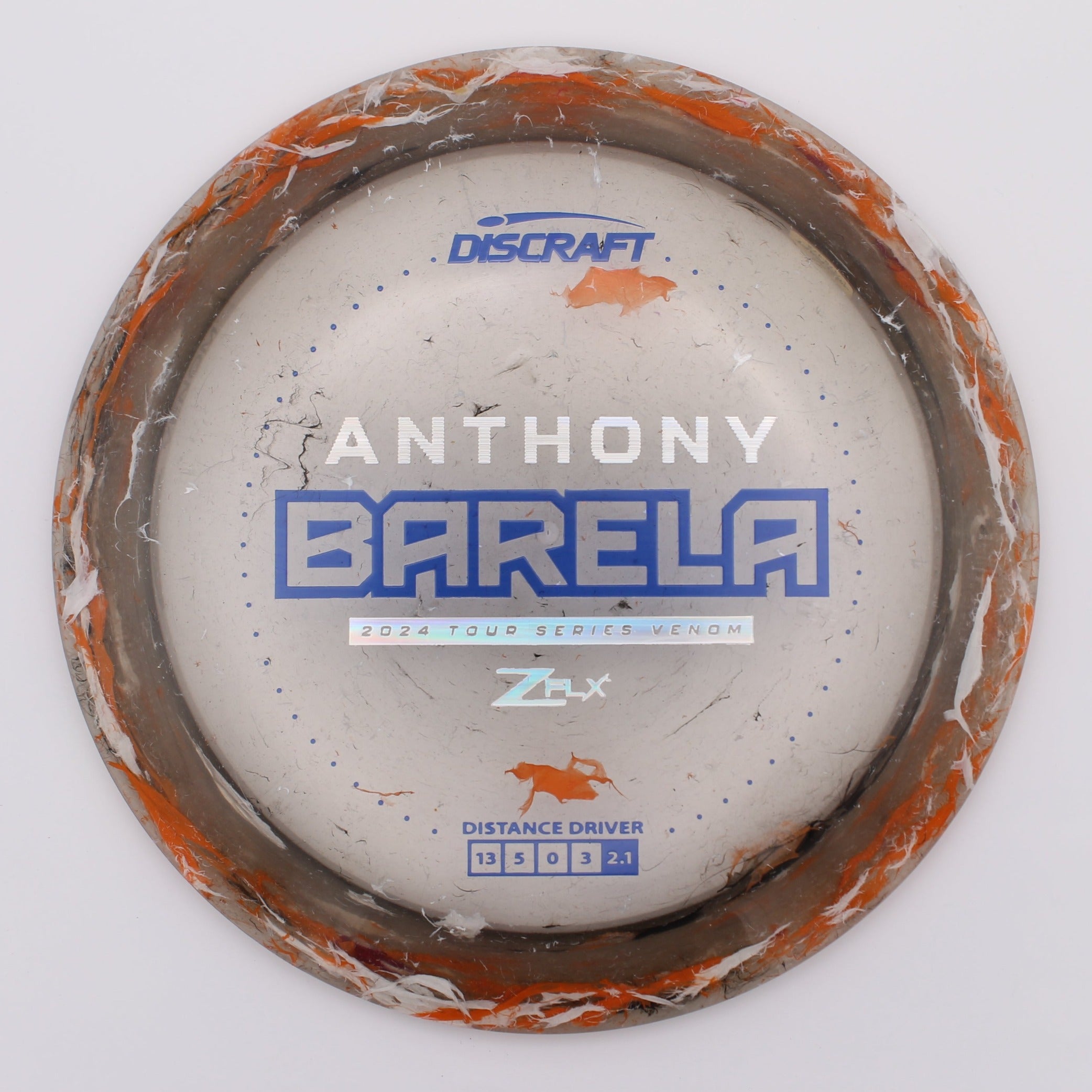 Discraft Distance Driver Venom Anthony Barela 2024 Tour Series Jawbreaker Z FLX