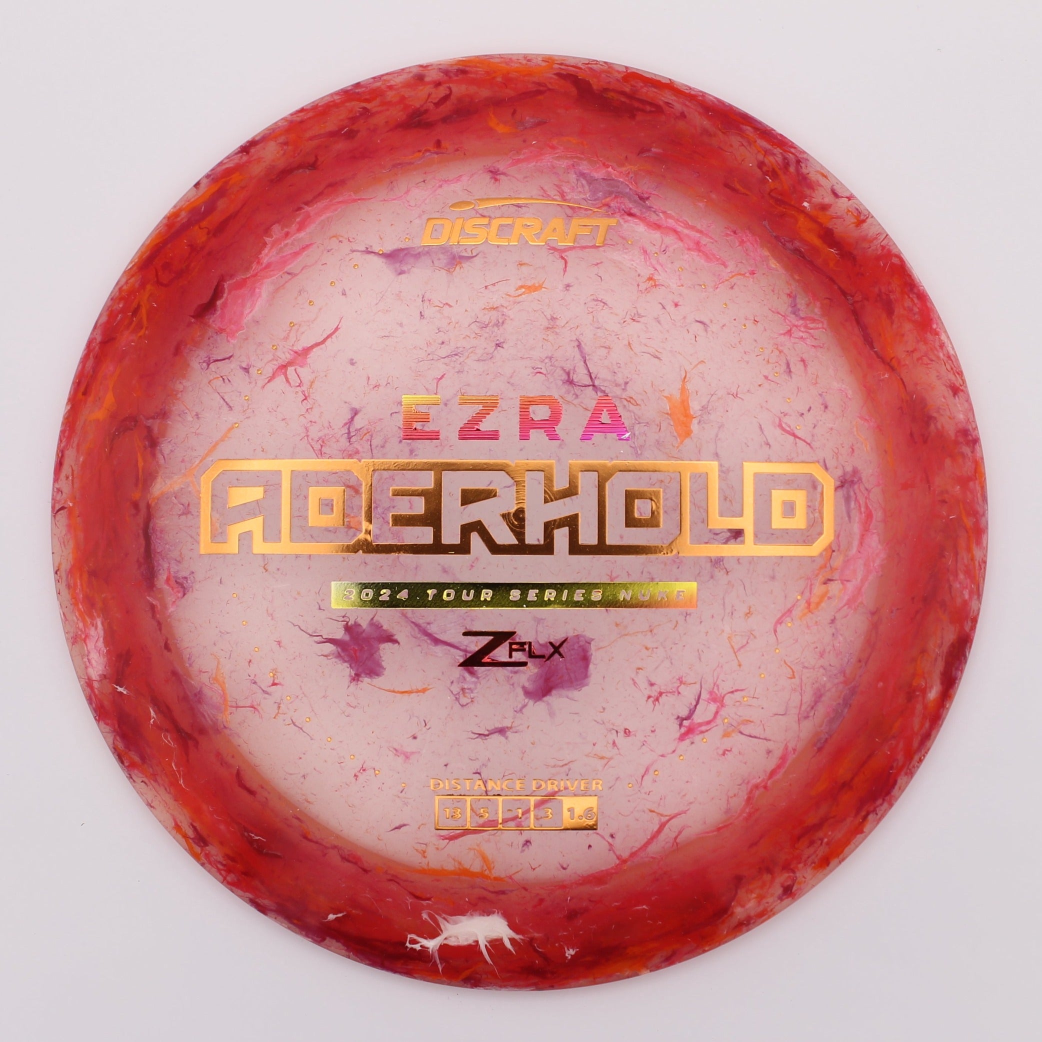 Discraft Distance Driver Nuke Ezra Aderhold 2024 Tour Series Jawbreaker Z FLX