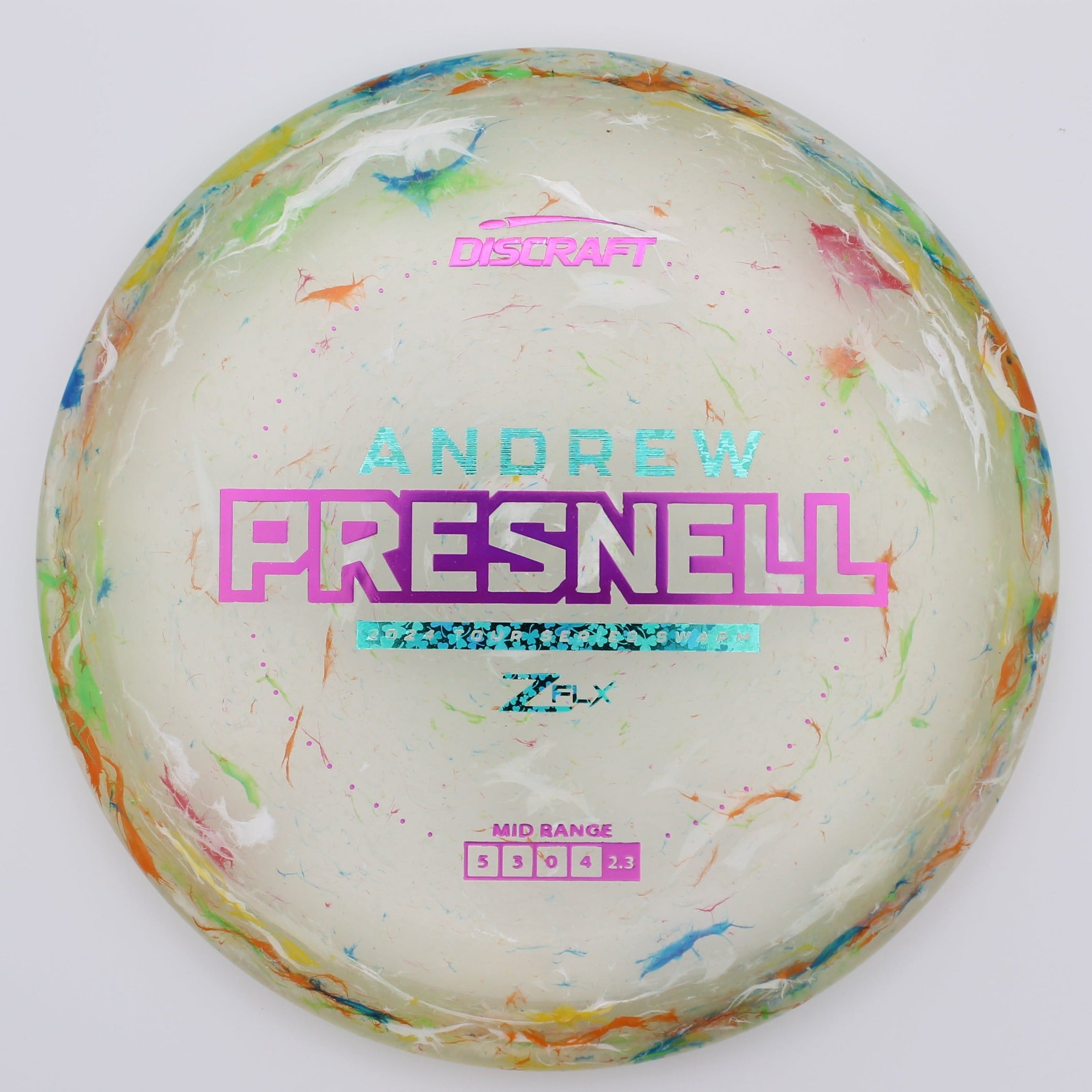 Discraft Midrange Driver Swarm Jawbreaker Z FLX Andrew Presnell 2024 Tour Series 