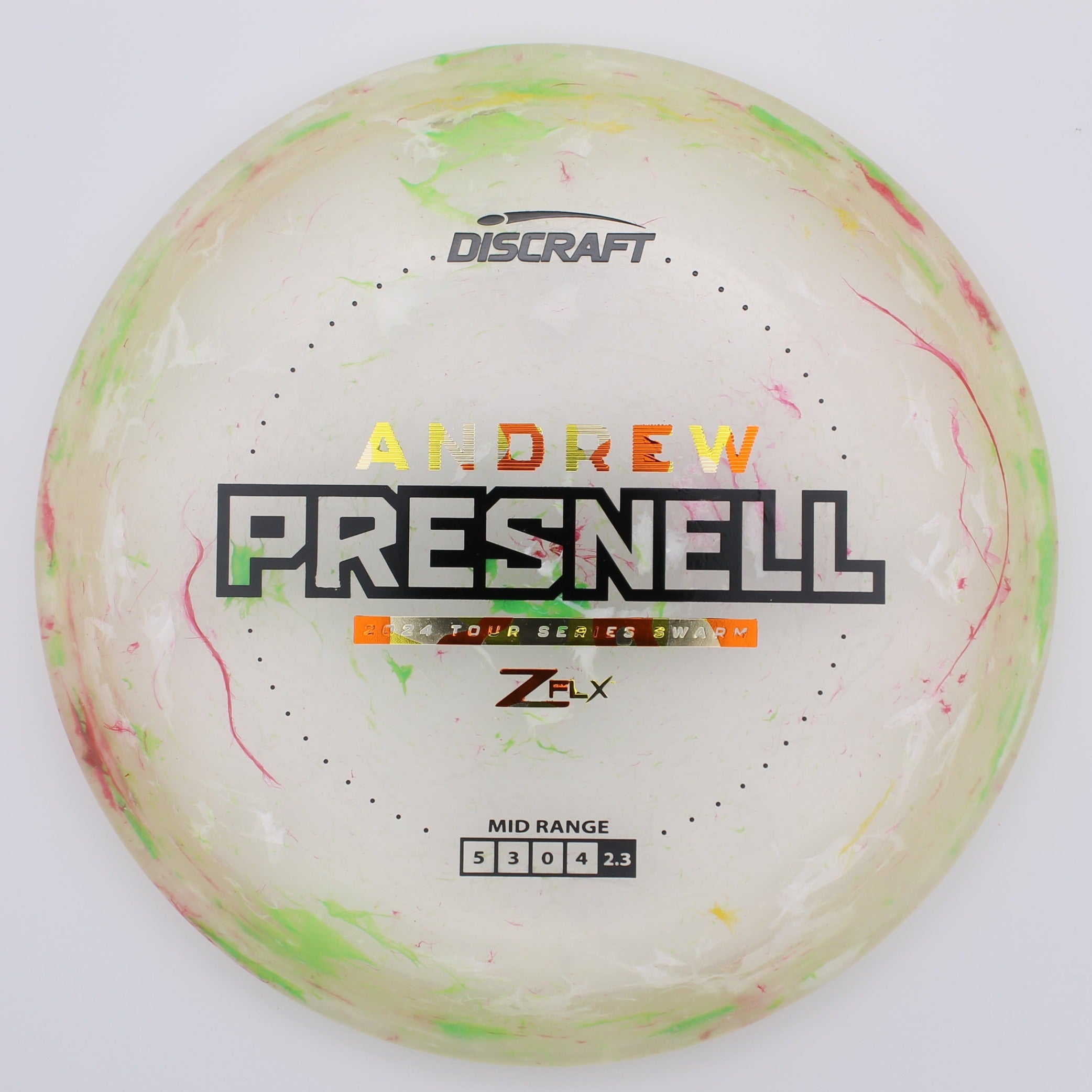 Discraft Midrange Driver Swarm Jawbreaker Z FLX Andrew Presnell 2024 Tour Series 