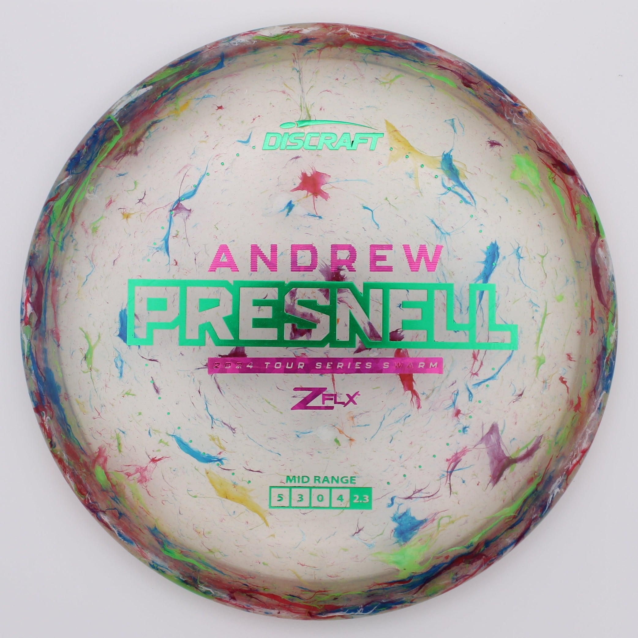 Discraft Midrange Driver Swarm Jawbreaker Z FLX Andrew Presnell 2024 Tour Series 