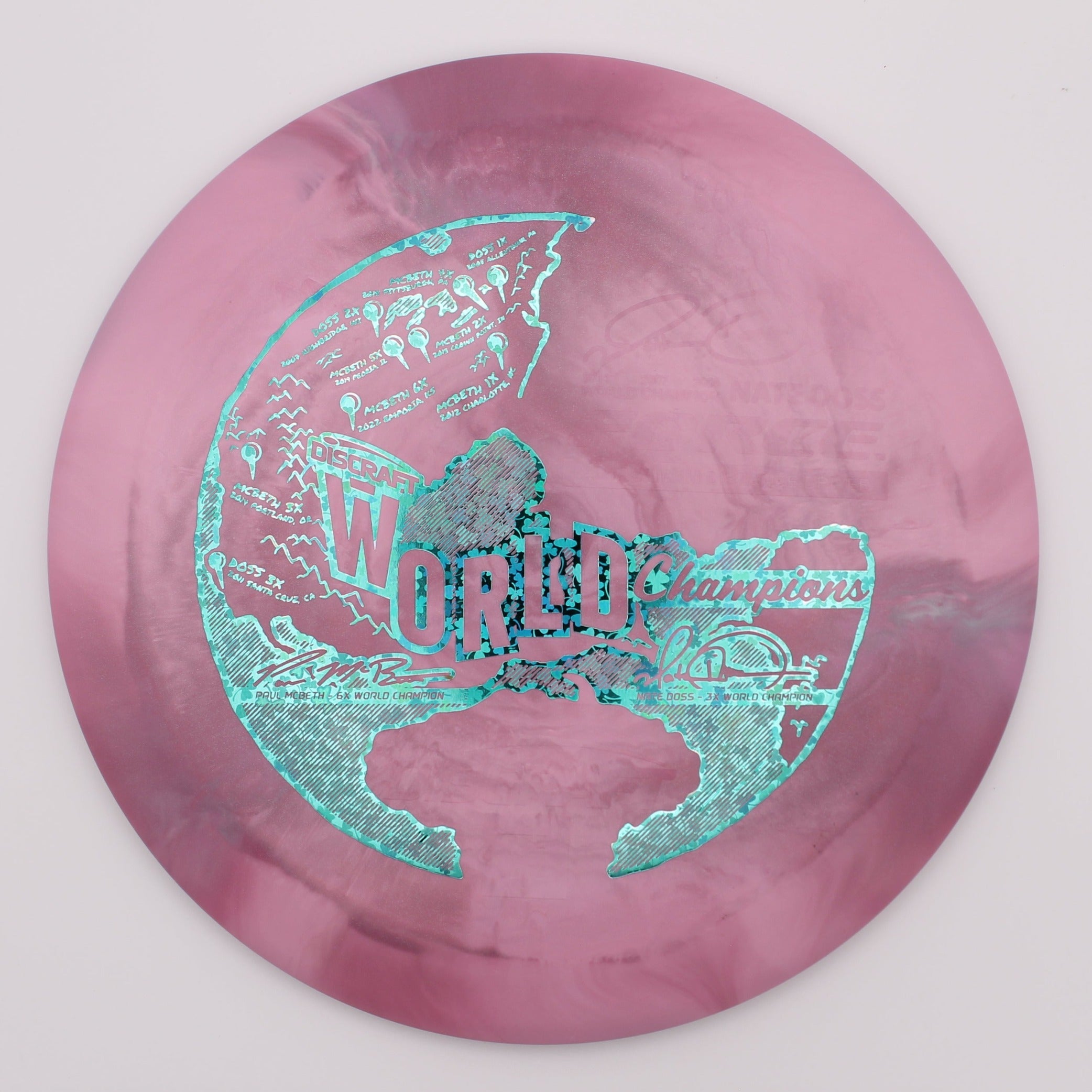 Discraft Distance Driver Force Ti ESP Paul McBeth / Nate Doss Collaboration