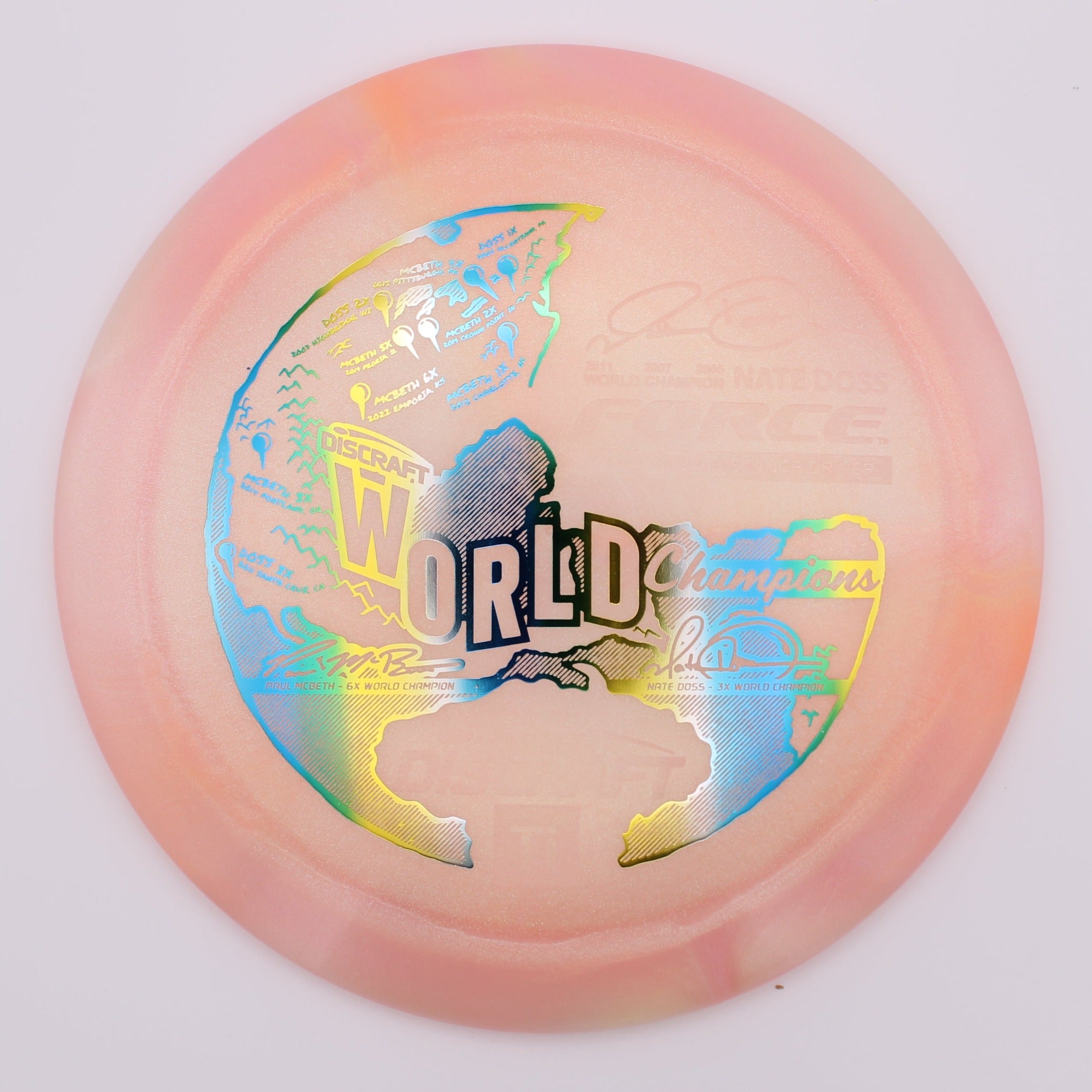 Discraft Distance Driver Force Ti ESP Paul McBeth / Nate Doss Collaboration