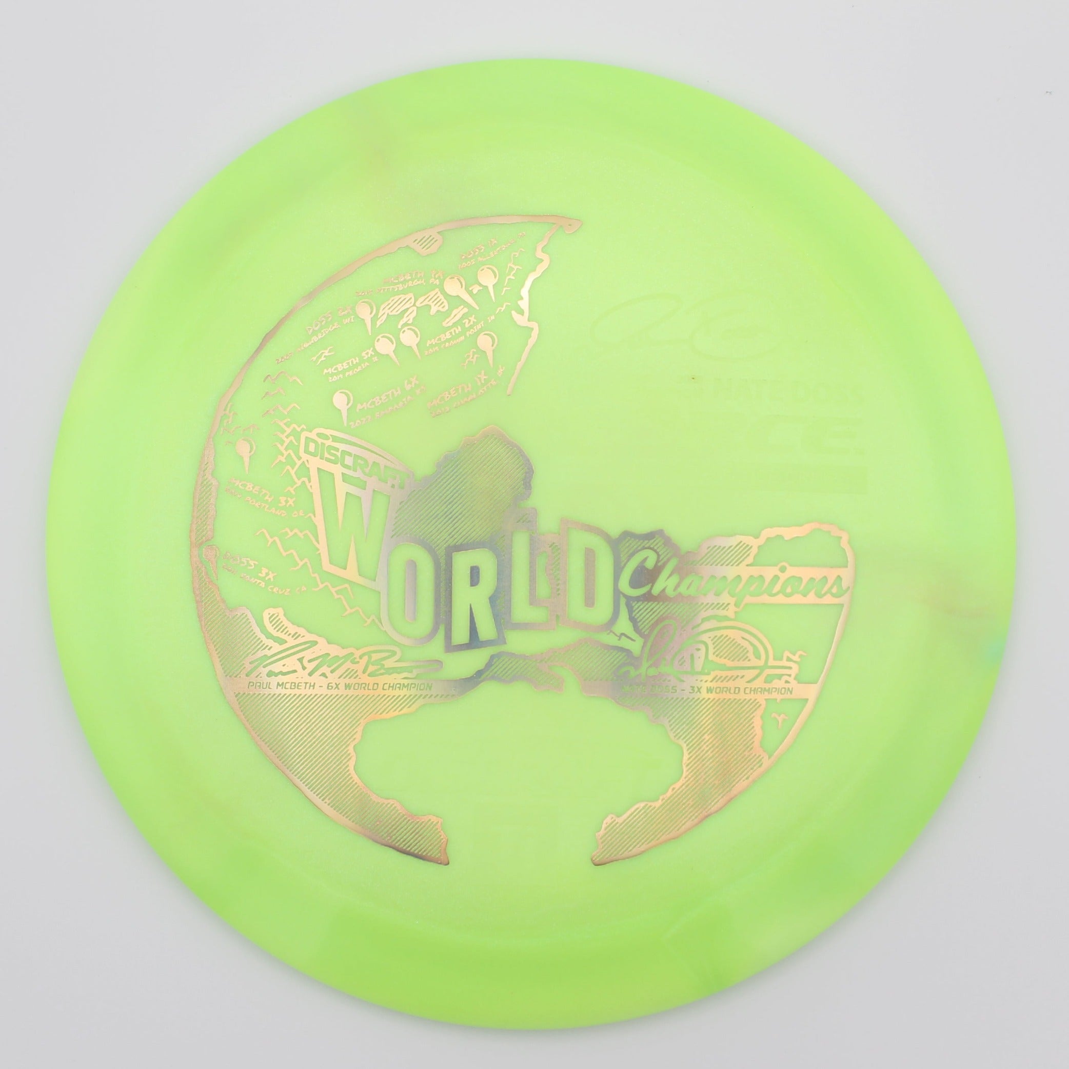 Discraft Distance Driver Force Ti ESP Paul McBeth / Nate Doss Collaboration