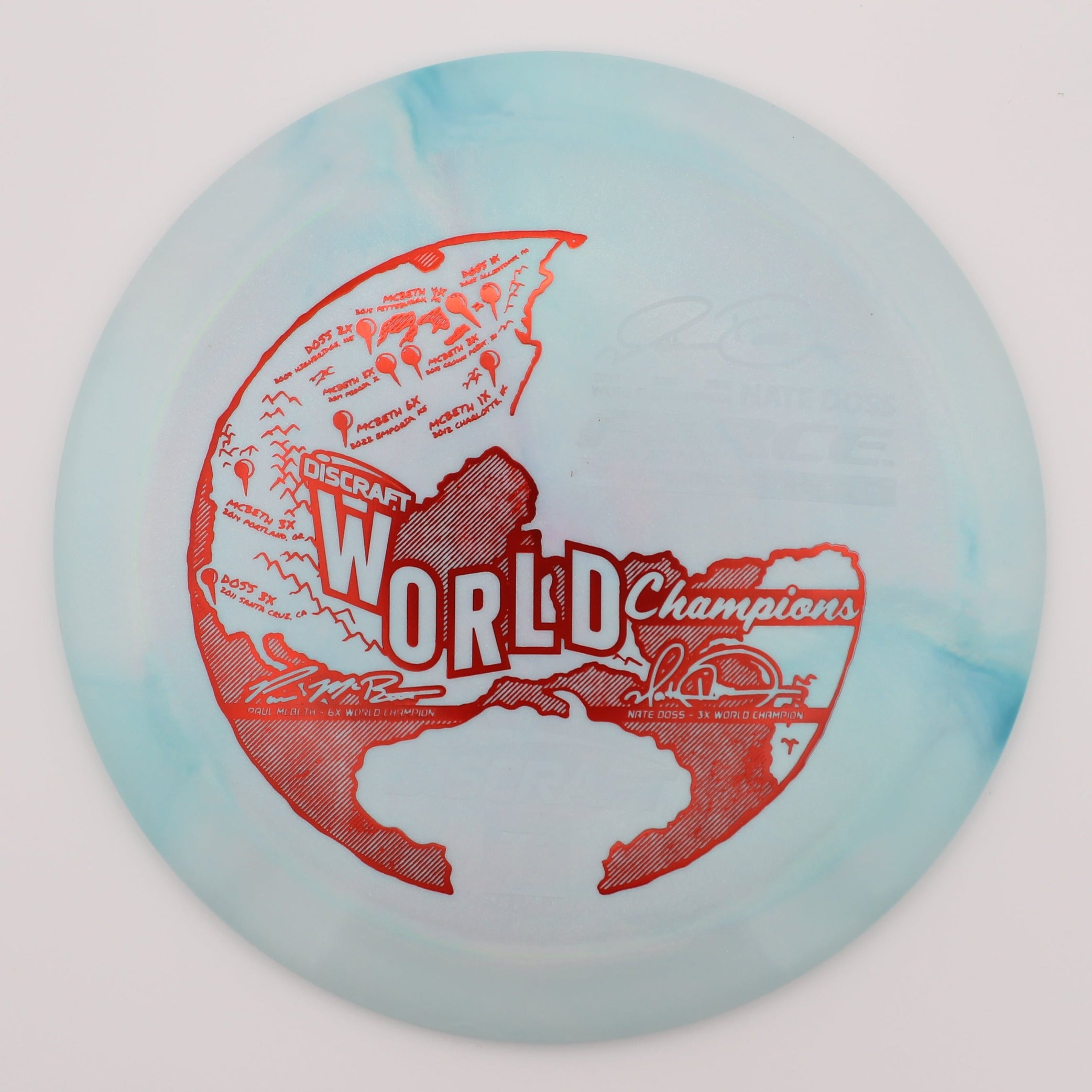 Discraft Distance Driver Force Ti ESP Paul McBeth / Nate Doss Collaboration