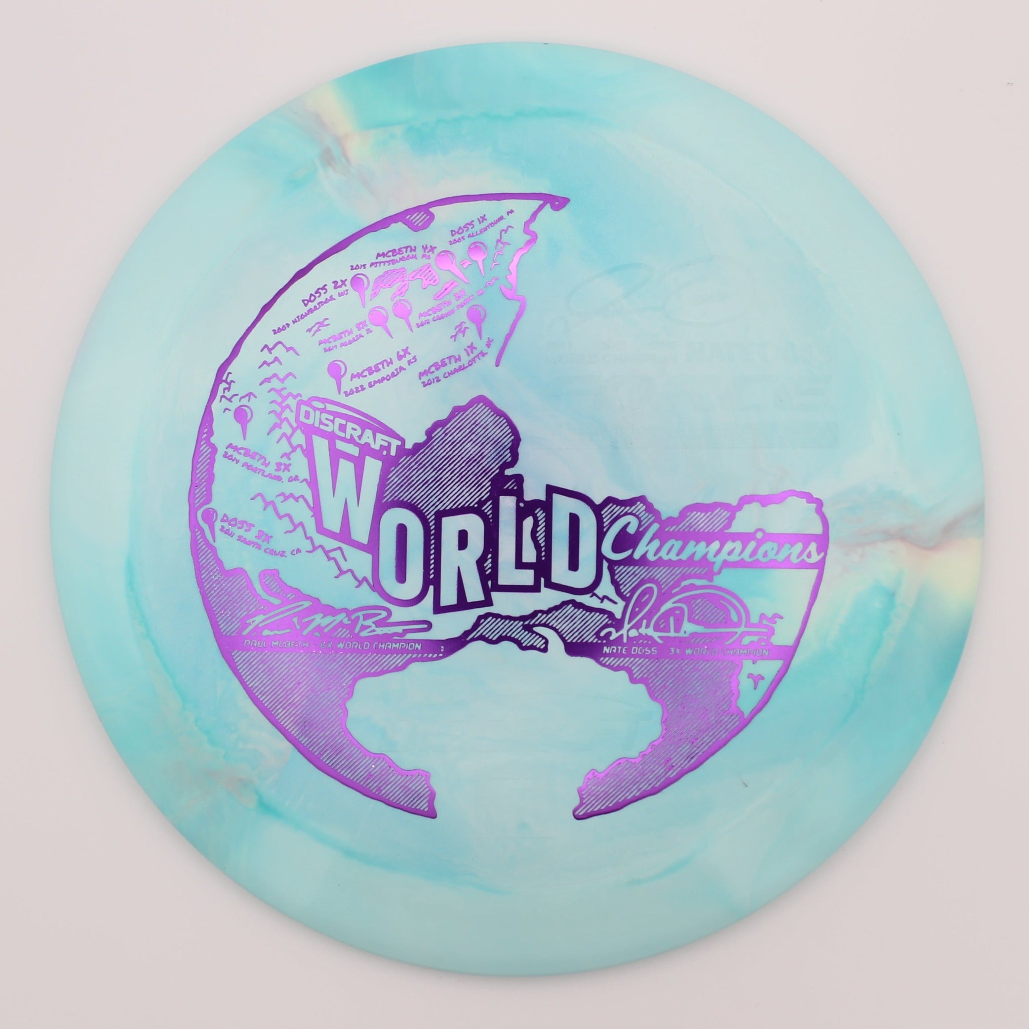 Discraft Distance Driver Force Ti ESP Paul McBeth / Nate Doss Collaboration