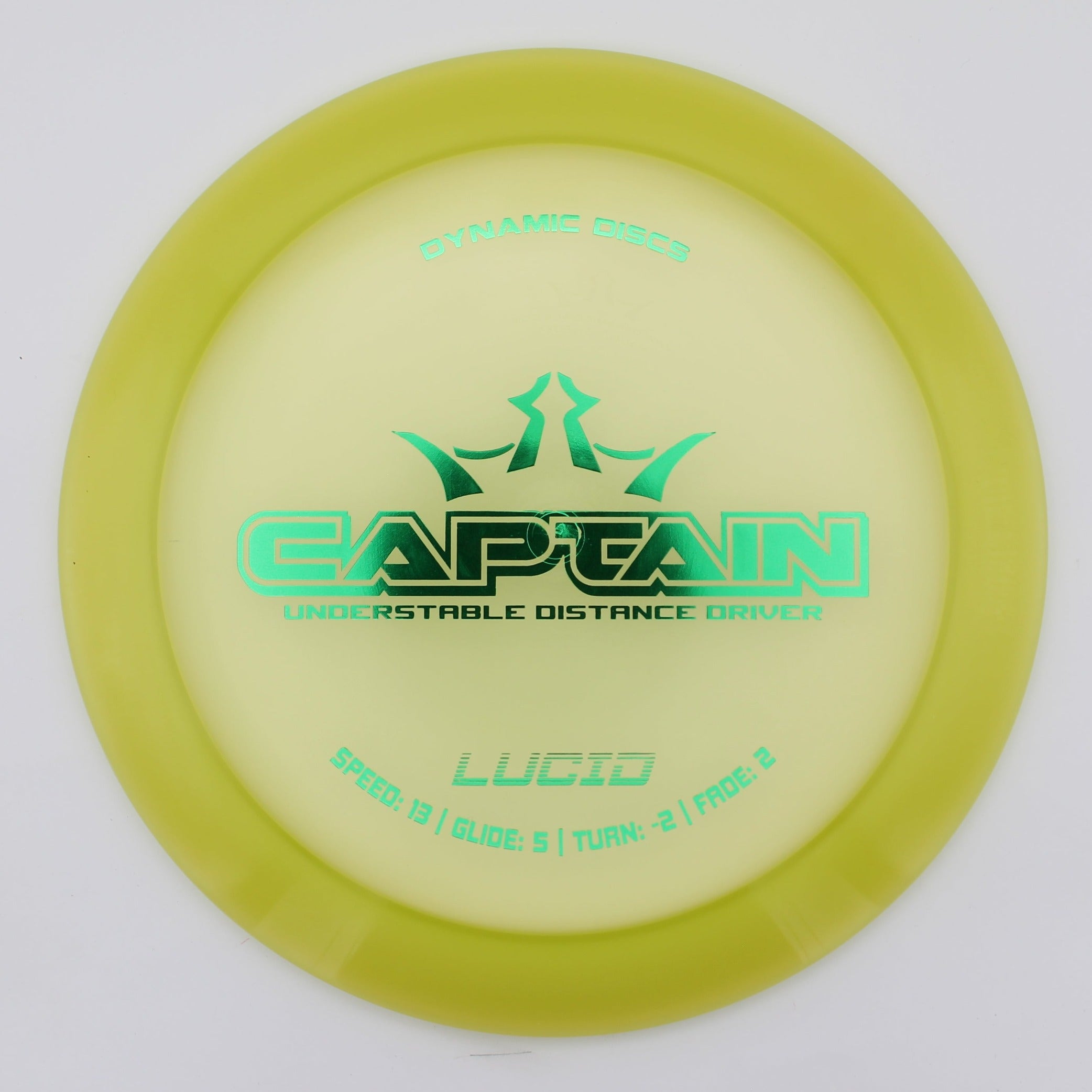 Dynamic Discs Distance Driver Captain Lucid