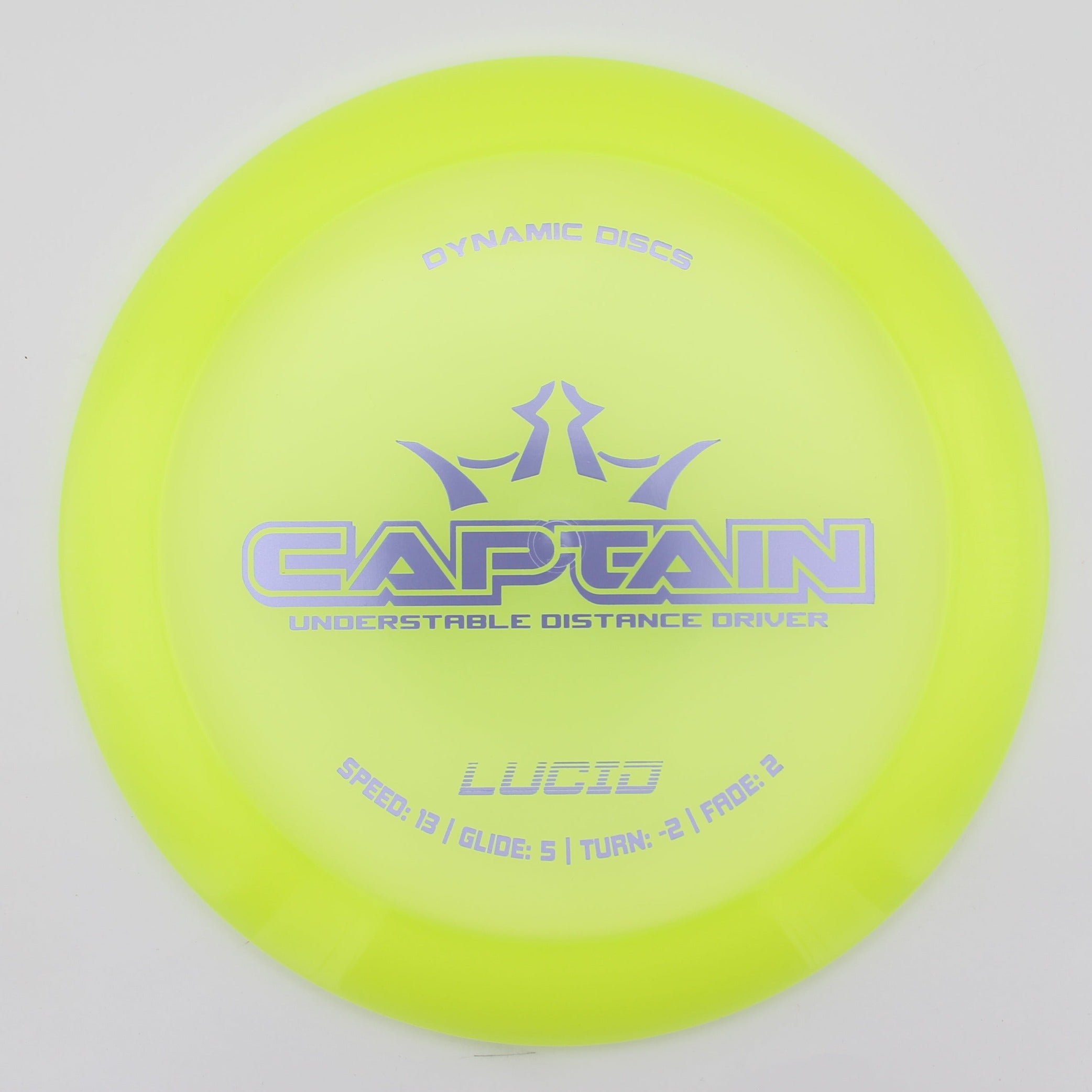 Dynamic Discs Distance Driver Captain Lucid