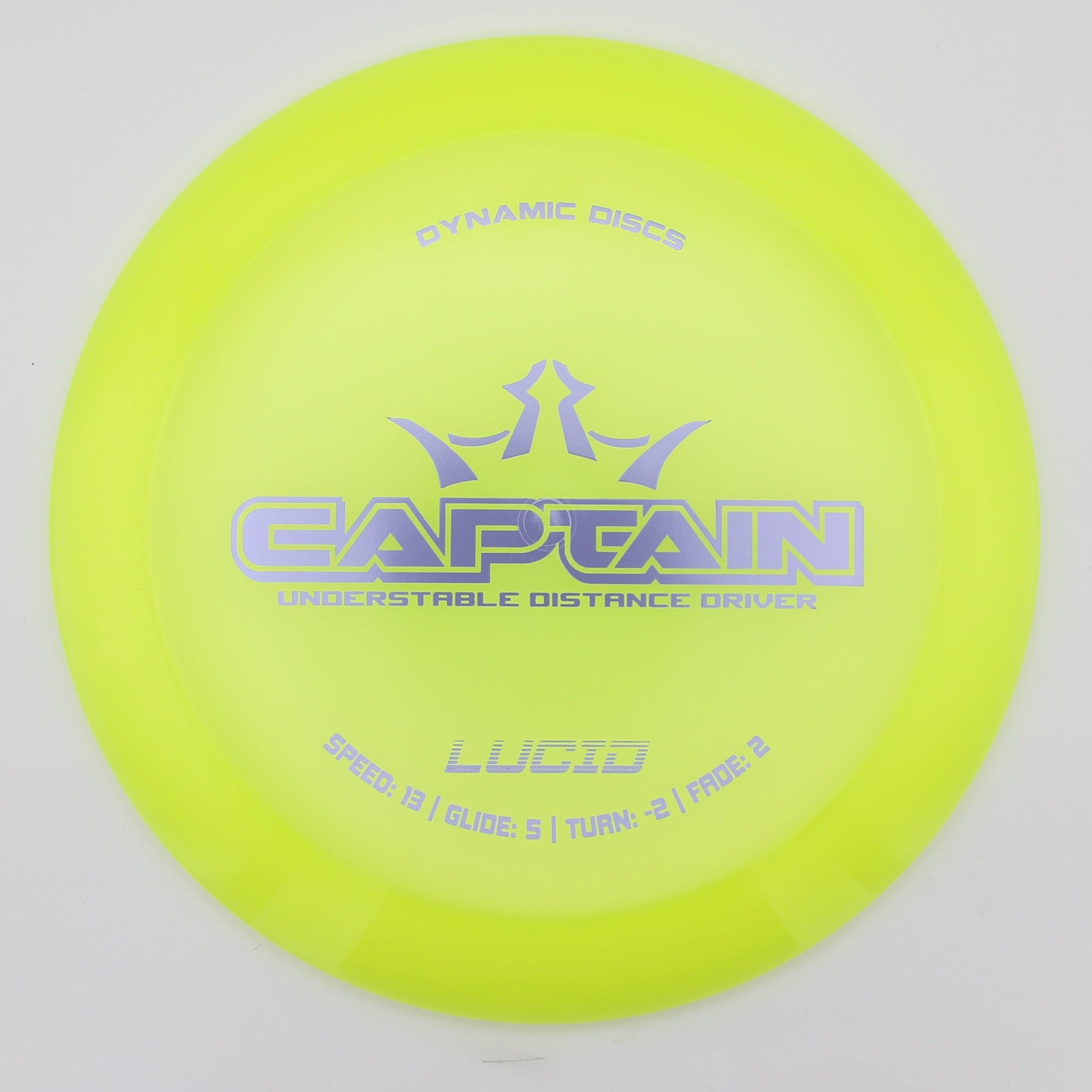 Dynamic Discs Distance Driver Captain Lucid